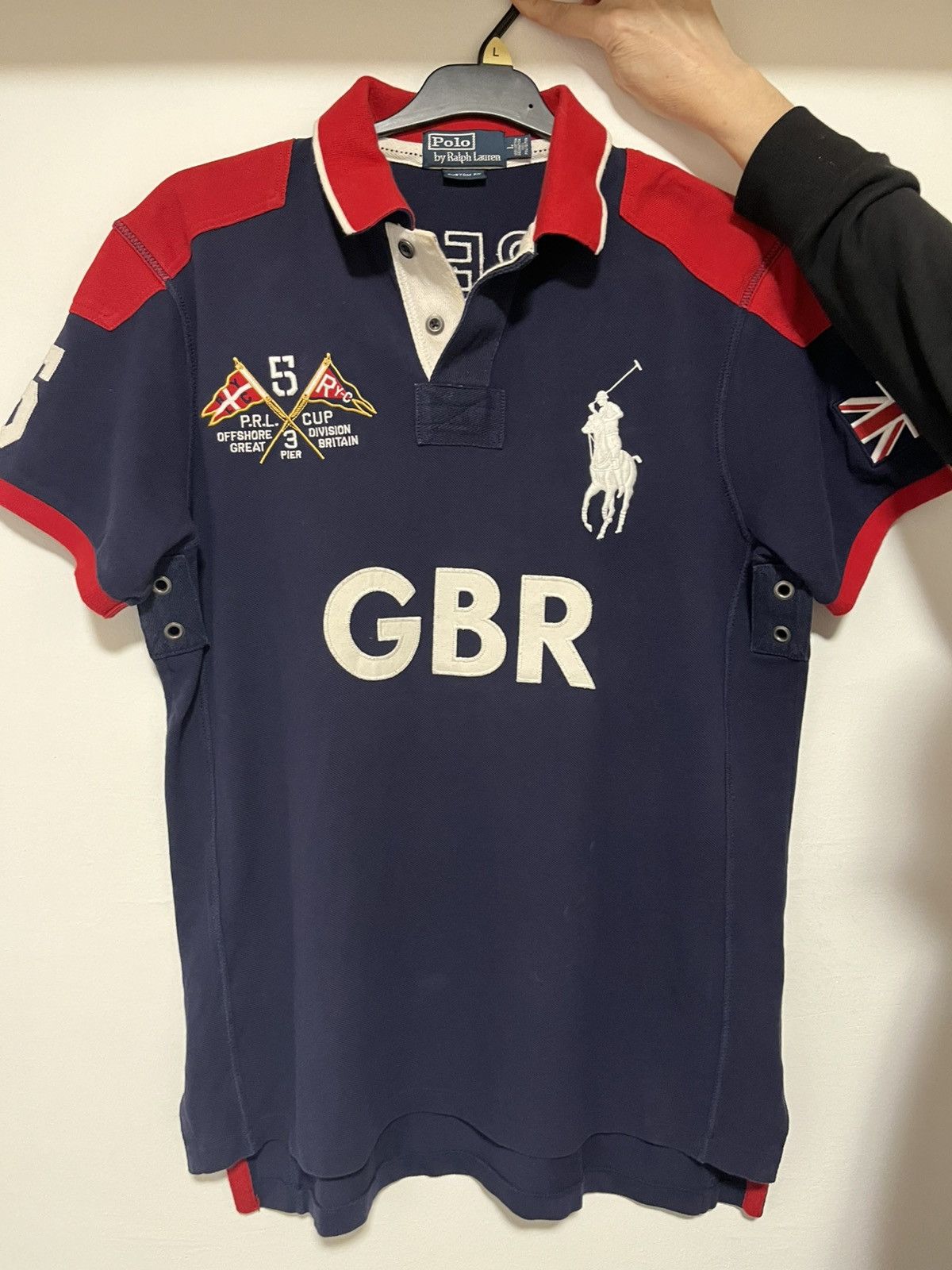 Polo Ralph Lauren Polo Ralph Lauren GBR polo Size US L / EU 52-54 / 3 - 3 Thumbnail