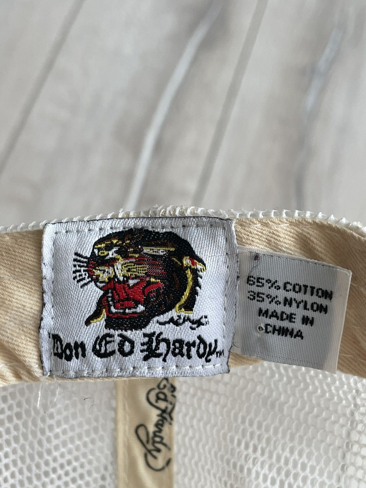 Christian Audigier × Ed Hardy × Vintage Vintage Don Ed Hardy by Christian Audigier Cap Y2K hat Size ONE SIZE - 10 Thumbnail