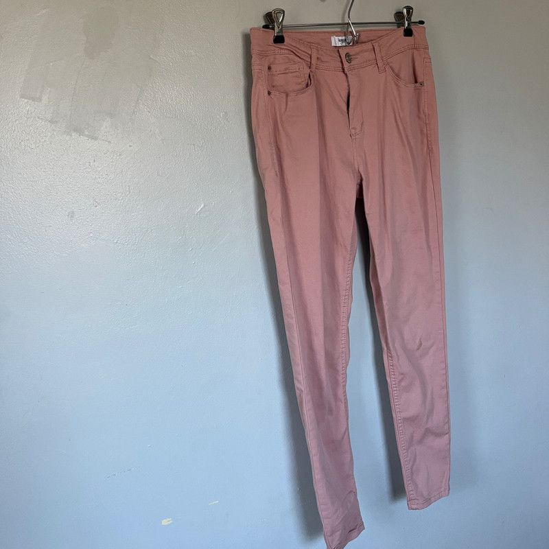 Designer Kensie Jeans Women's Mid-Rise Ankle Jeans Dusty Rose 6/28 Size 28" / US 6 / IT 42 - 1 Thumbnail