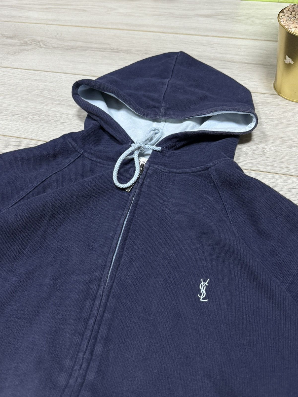 Yves Saint Laurent Yves Saint Laurent YSL zip hoodie vintage sweater Size US L / EU 52-54 / 3 - 3 Thumbnail