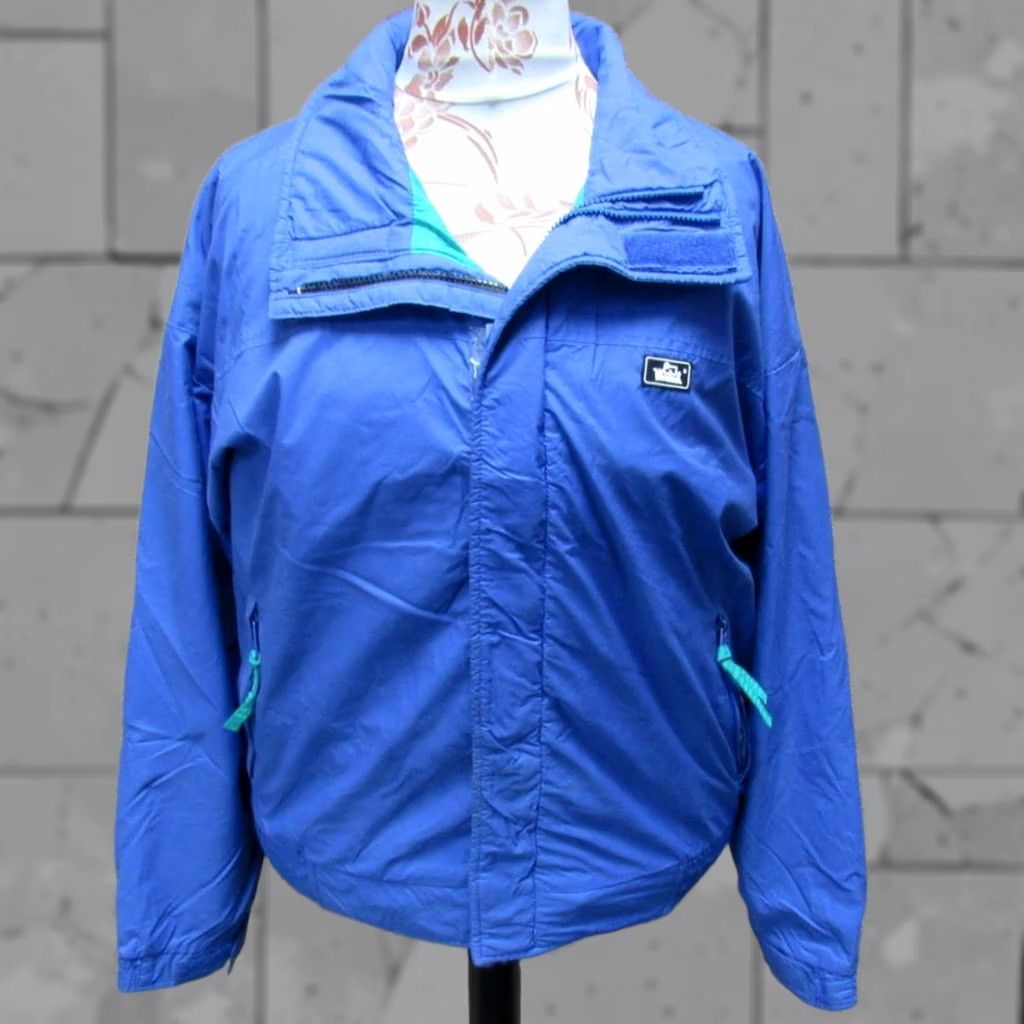 Vintage MENS WOOLRICH JACKET L Blue All Seasons Nylon Jacket Size US L / EU 52-54 / 3 - 1 Thumbnail