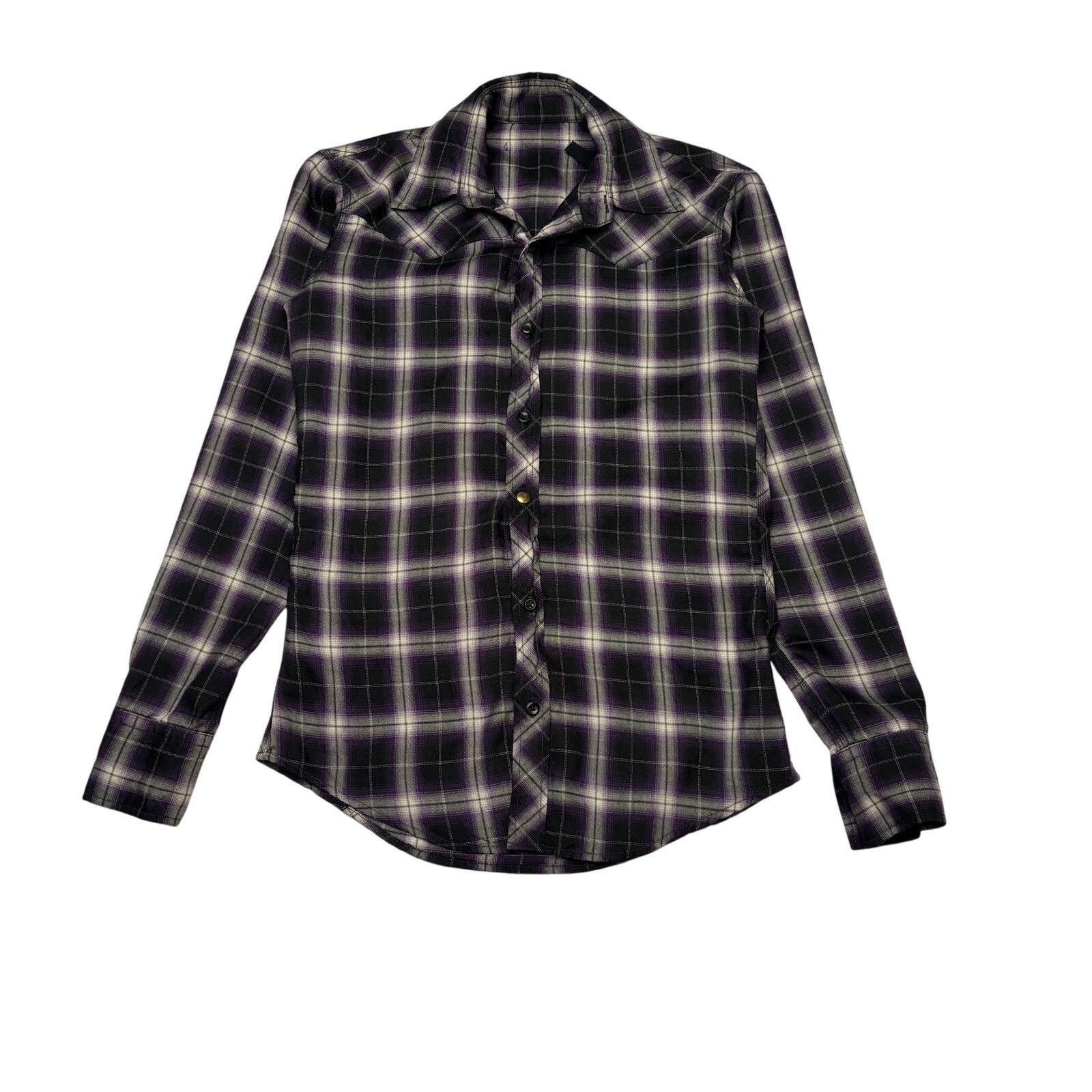 junhashimoto Junhashimoto Wrinkle Check Wool Blend Button Up Shirt Mens 2 Size US M / EU 48-50 / 2 - 1 Thumbnail