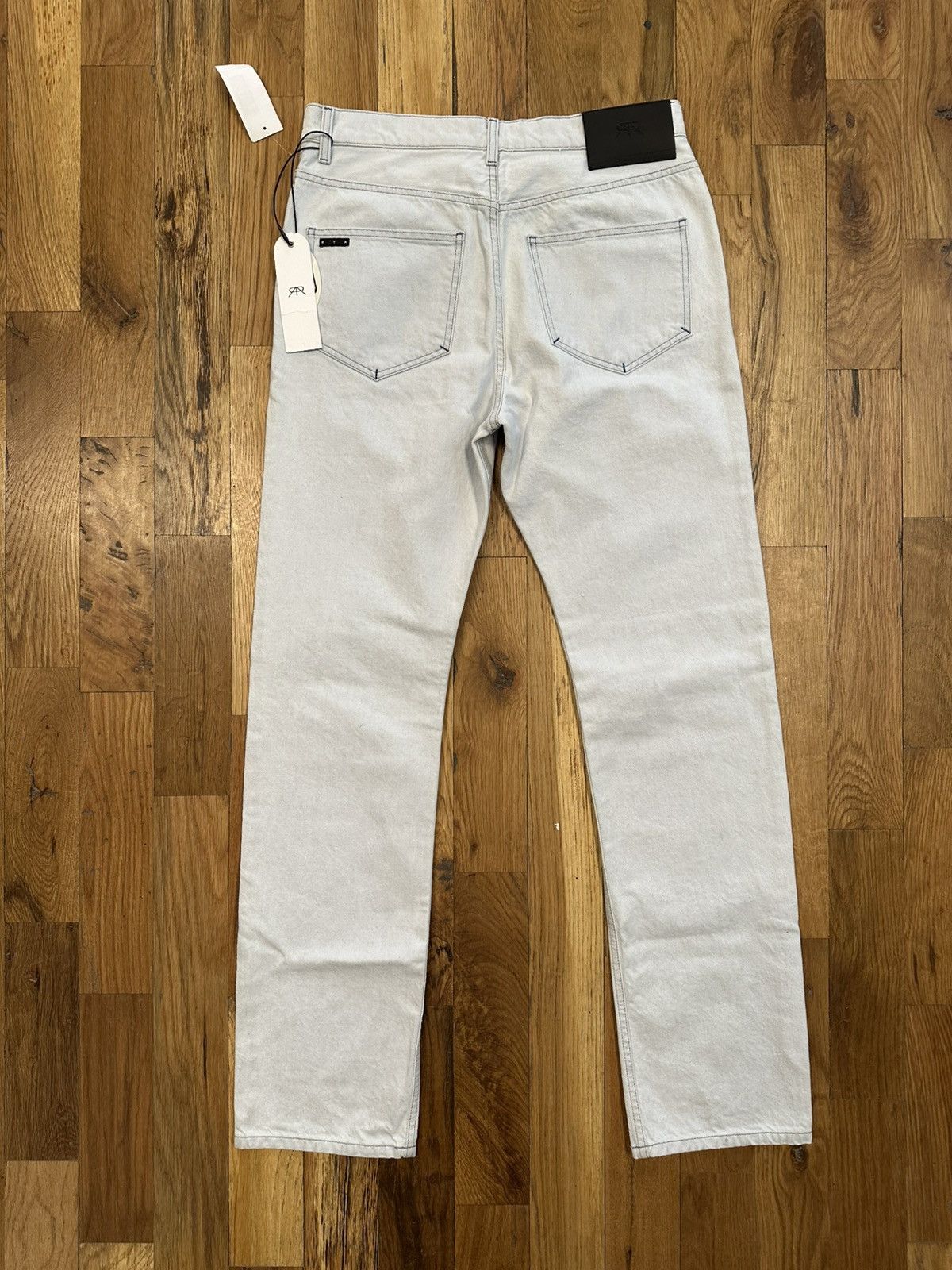 Rta RTA Ice Blue Slim Fit Denim Jeans Size 33 Size US 33 - 2 Thumbnail