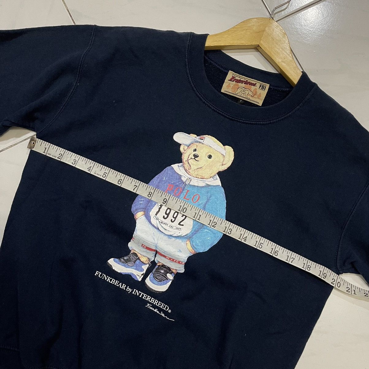 Japanese Brand × Vintage Interbreed polo stadium funkbear Size US S / EU 44-46 / 1 - 8 Thumbnail