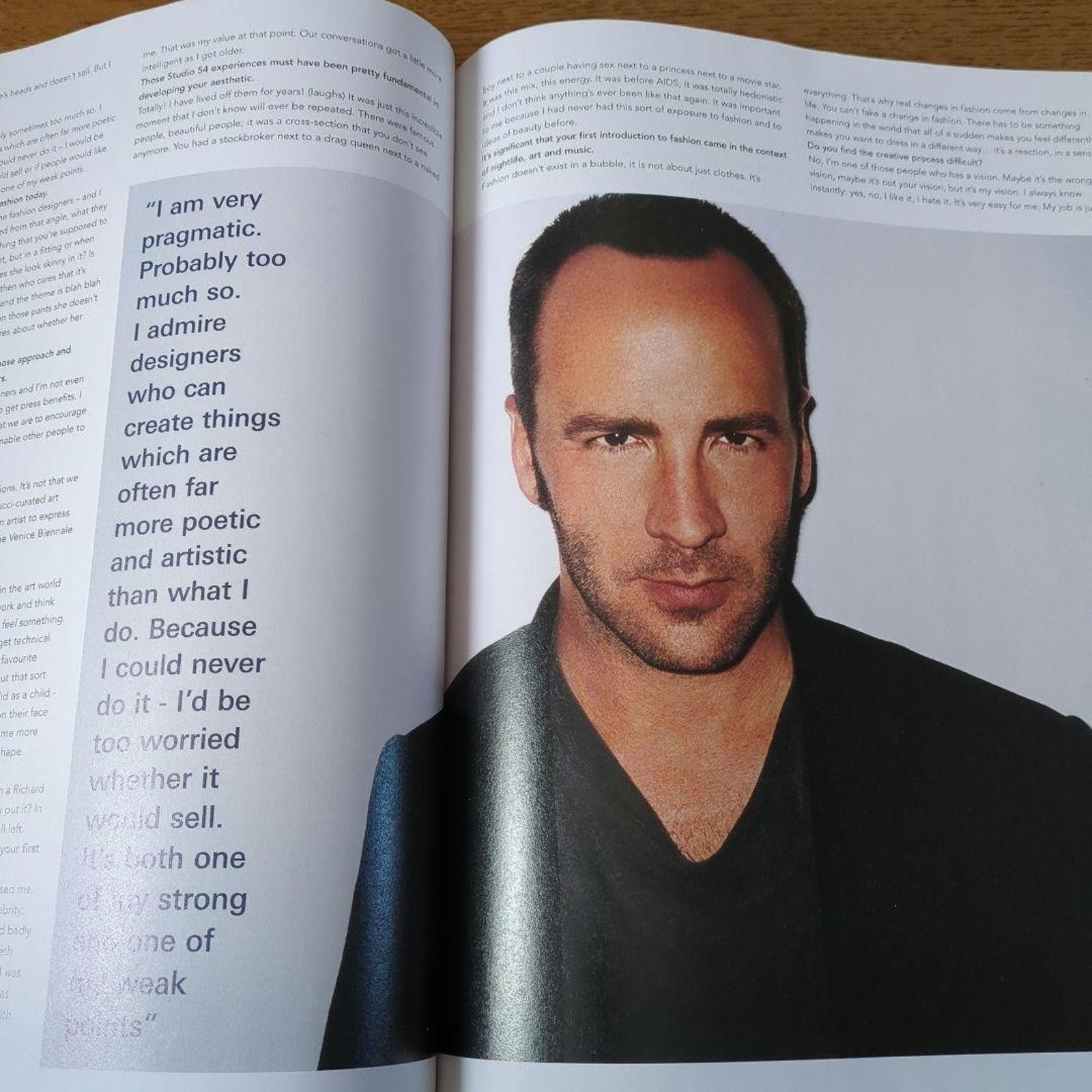 Tom Ford × Vintage ID Magazine Tom Ford July 2001 Fashion Supermodels Size ONE SIZE - 2 Thumbnail