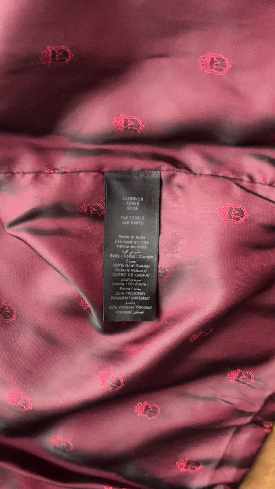 John Varvatos John Varvatos Kingston Suede Leather Jacket Brown L Size US L / EU 52-54 / 3 - 4 Thumbnail