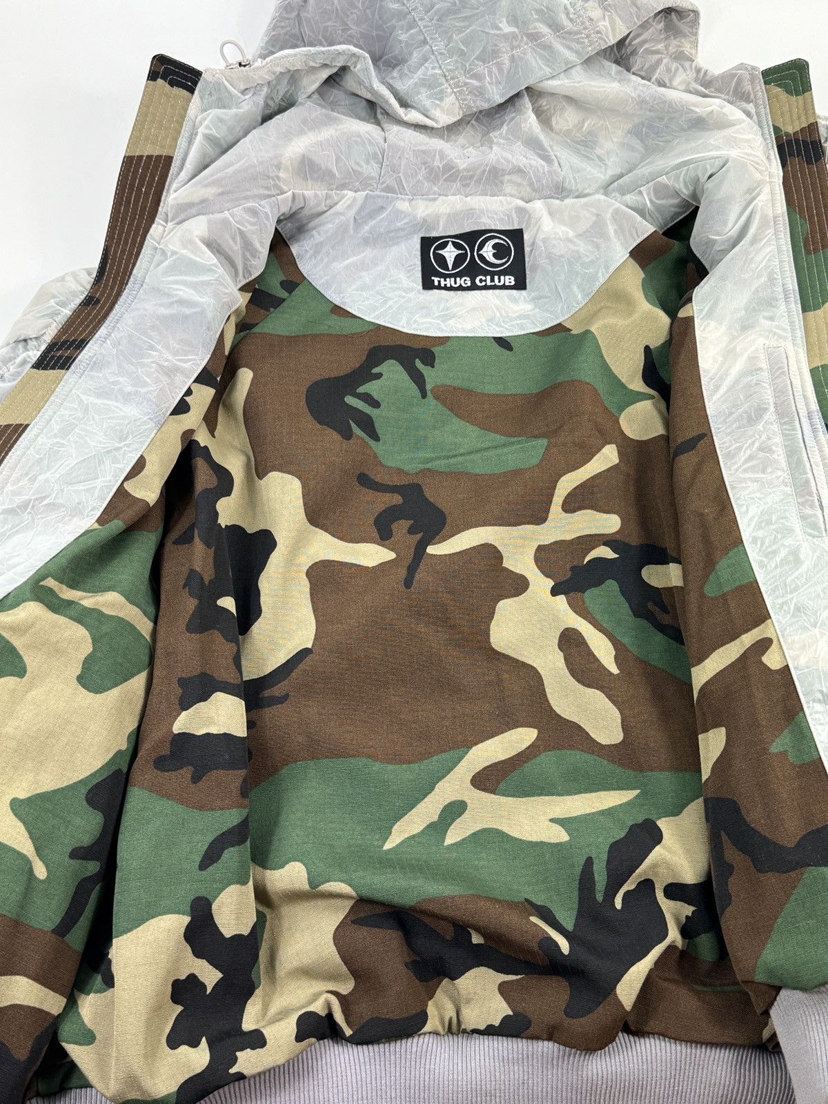 Thug Club CAMOUFLAGE PRINT JACKET Size US XL / EU 56 / 4 - 7 Thumbnail