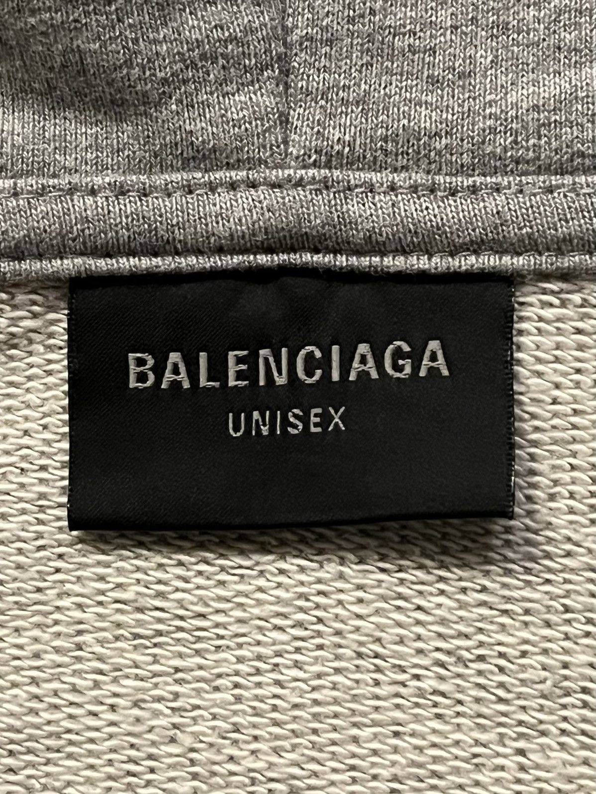 Balenciaga SS23 Balenciaga Skater Graffiti Distressed Zip Up Hoodie Size US XXS / EU 40 - 10 Thumbnail