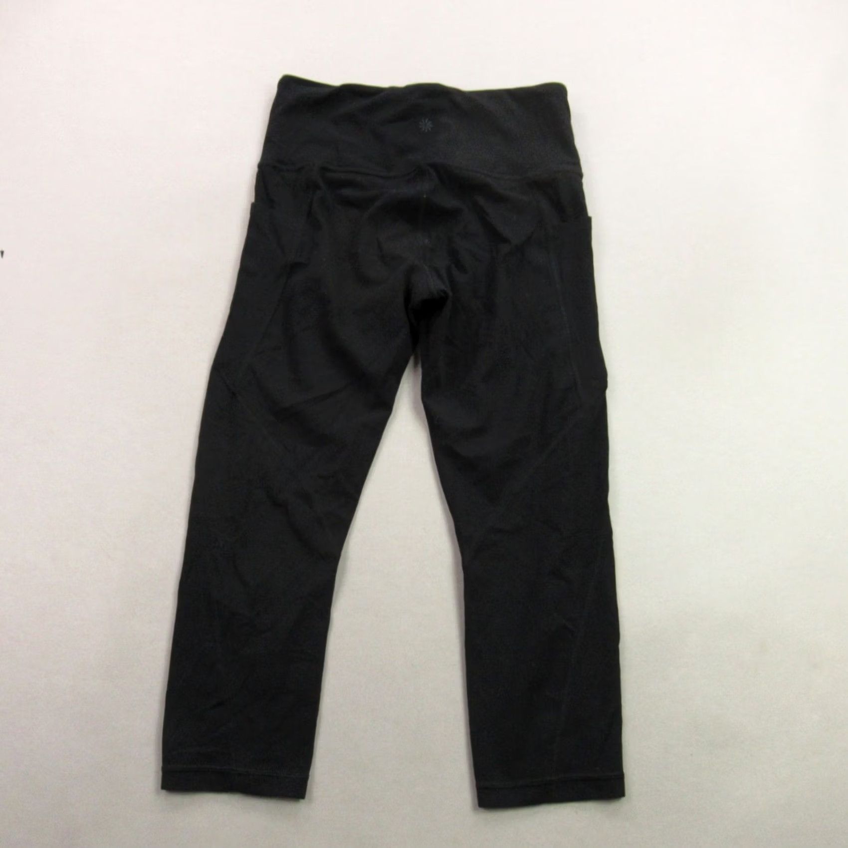 Athleta Athleta Leggings Shorts Womens Small Workout Gym Stretch Black Lightweight Yoga Size 28" / US 6 / IT 42 - 5 Thumbnail