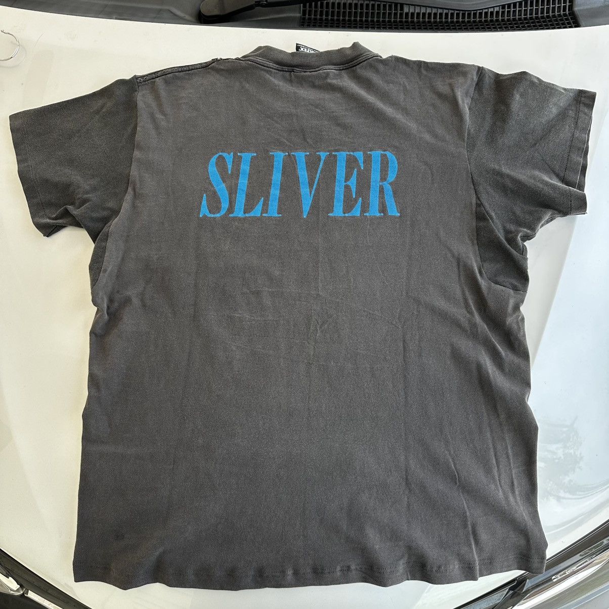 Vintage Authentic Vintage Nirvana Sliver Size US XL / EU 56 / 4 - 13 Thumbnail