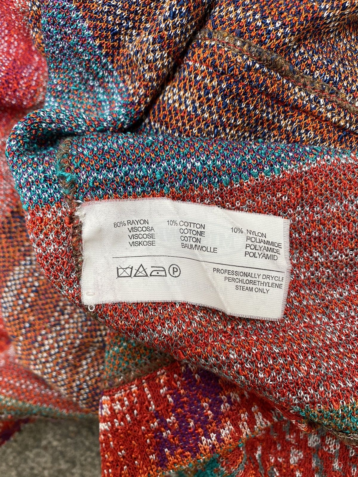 Missoni Archive Missoni Multicolored Knit Cardigan Size M / US 6-8 / IT 42-44 - 9 Thumbnail