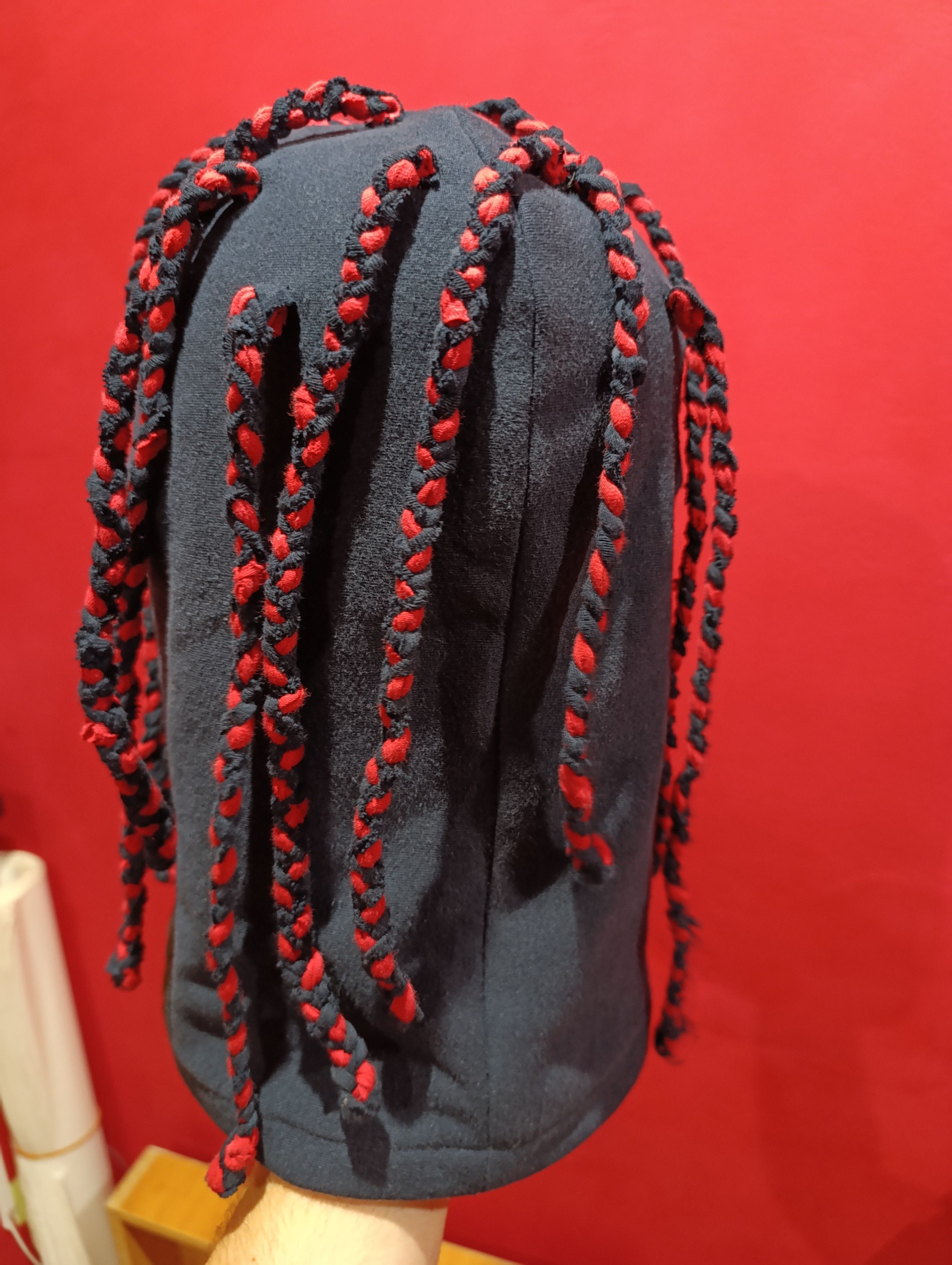 Handmade Custom Balaclava Nightmare with Braids from TEAR_ONLY Size ONE SIZE - 5 Thumbnail