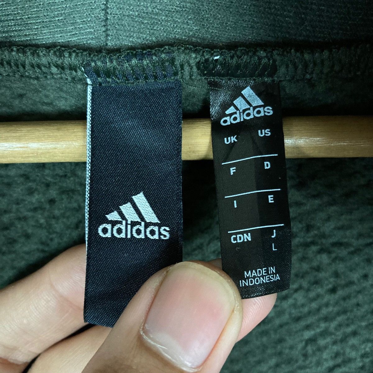 Adidas Adidas Full Zipper Hoodie Sweater Jacket Size US L / EU 52-54 / 3 - 8 Thumbnail