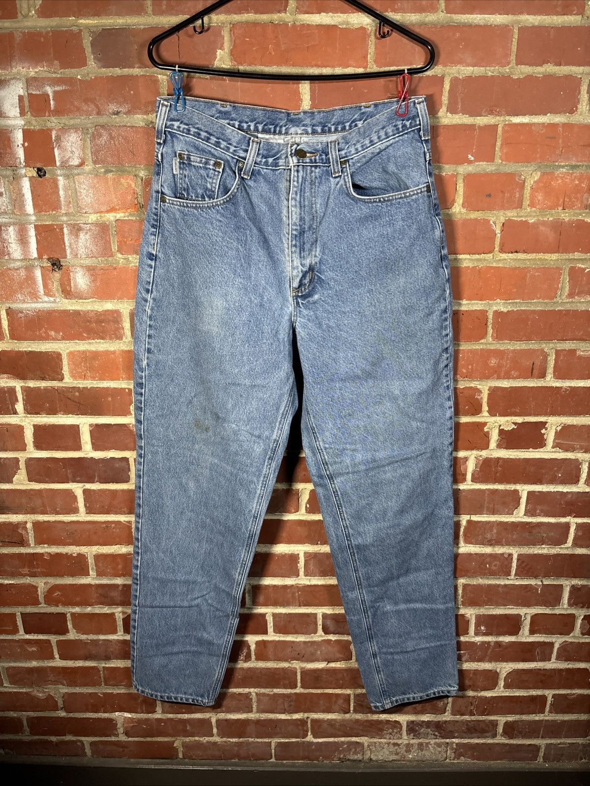 Carhartt Carhartt Jeans B17 DST Workwear Relaxed 35x34, Real 34x33.5 Size US 34 / EU 50 - 2 Thumbnail