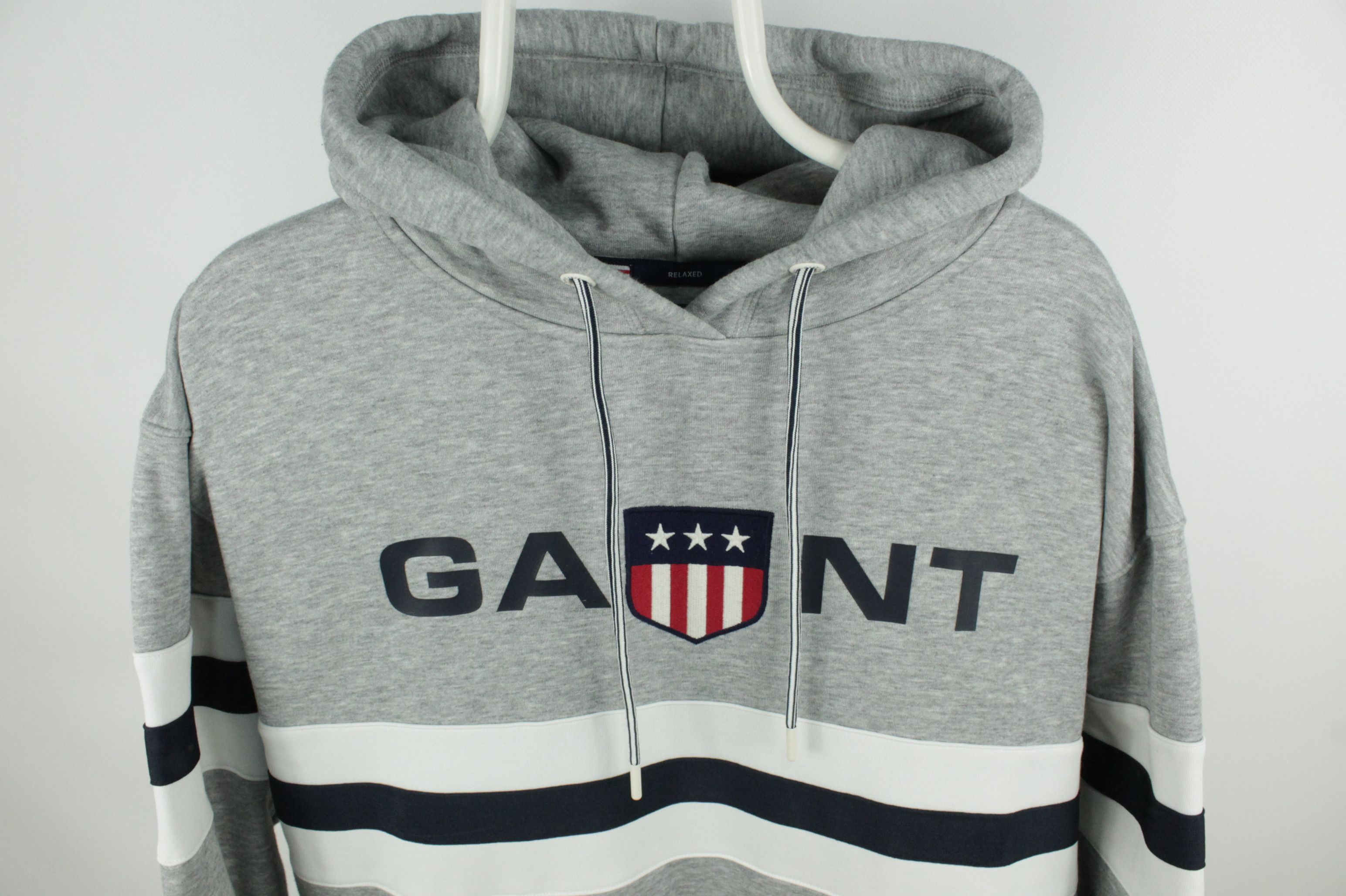 Gant Gant Retro Shield Relaxed Hoodie Men's Size US L / EU 52-54 / 3 - 2 Thumbnail