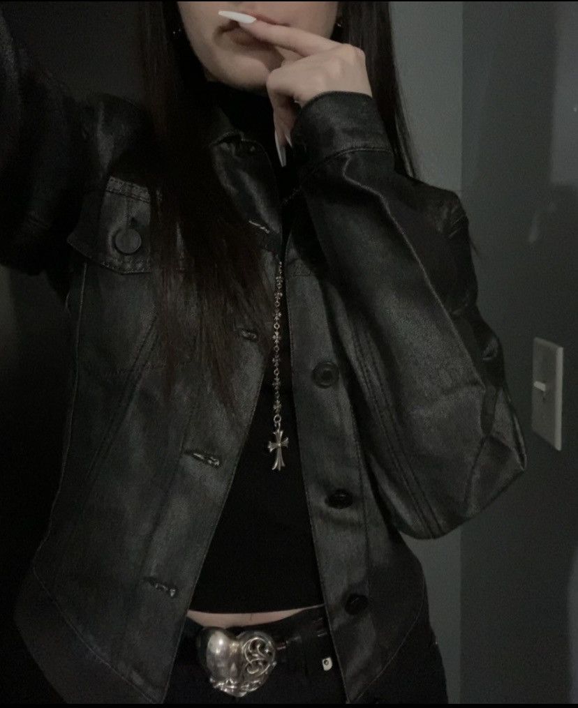 Gucci × Tom Ford Gucci Tom Ford Waxed Trucker Jacket Size US S / EU 44-46 / 1 - 1 Thumbnail