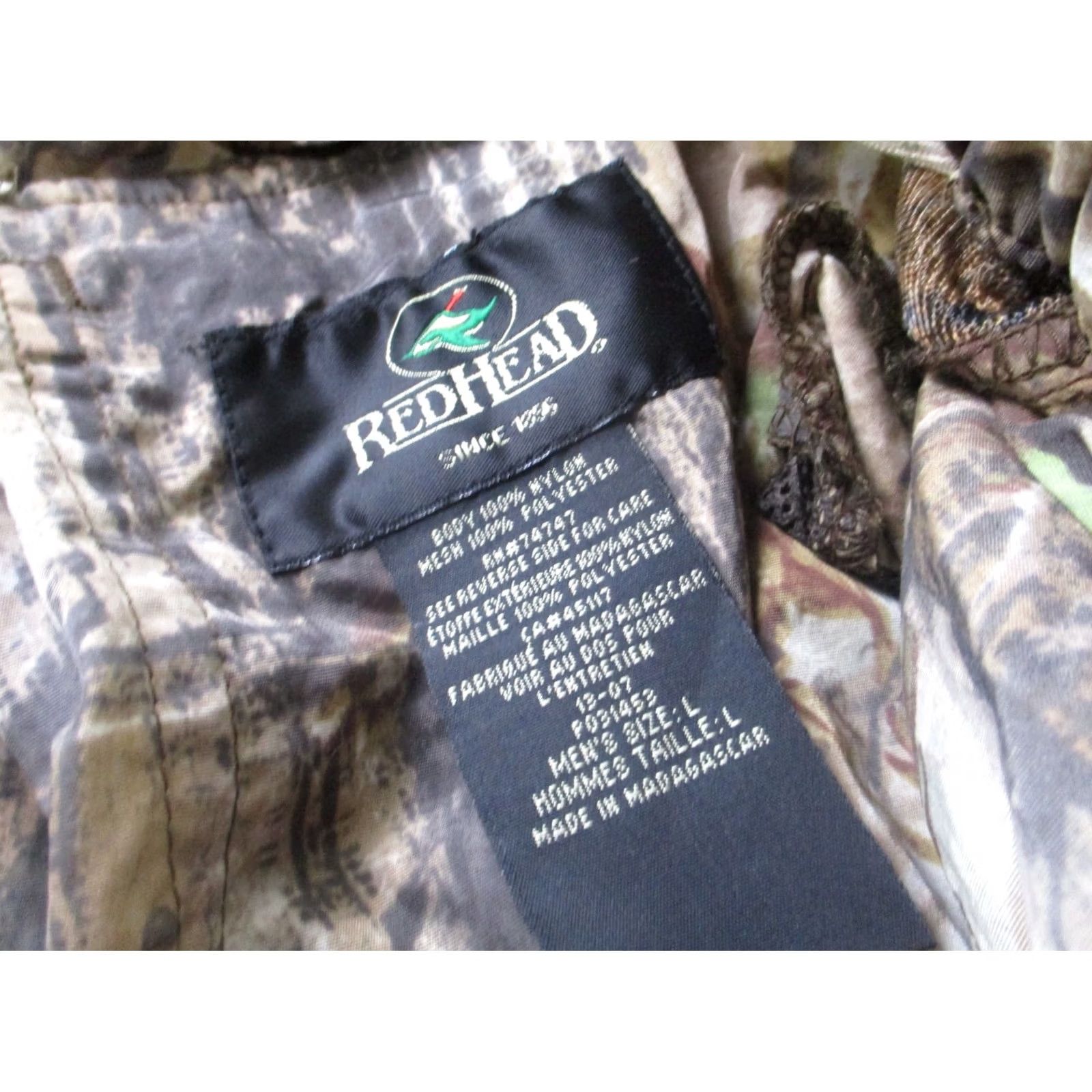 Realtree RedHead Pants Mens L Camo Cargo Hunting Outdoors Hiking Convertible Realtree APG Pants Size US 32 / EU 48 - 7 Thumbnail