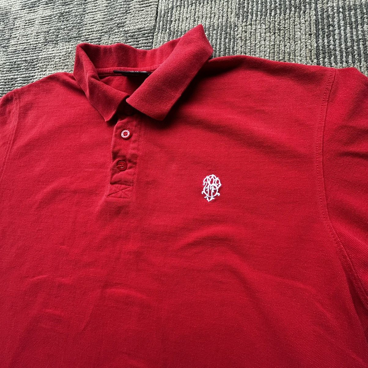 Southpole Vtg Y2K Southpole Red Embroidered Polo Shirt Size US XL / EU 56 / 4 - 2 Thumbnail