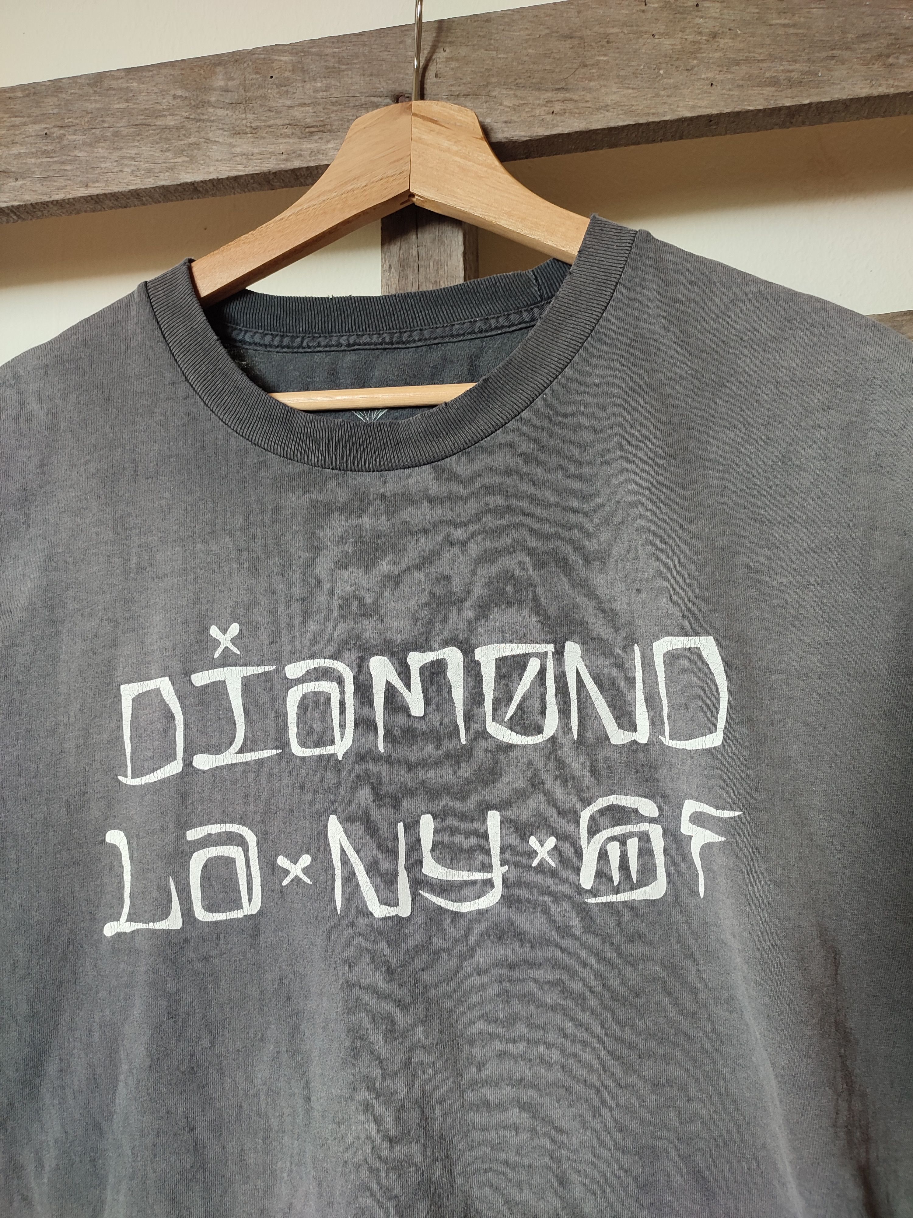 Vintage 💥 TRASHED VINTAGE 💥 DIAMOND SUPPLY CO x LA x NY DISTRESSED Size US XL / EU 56 / 4 - 8 Thumbnail