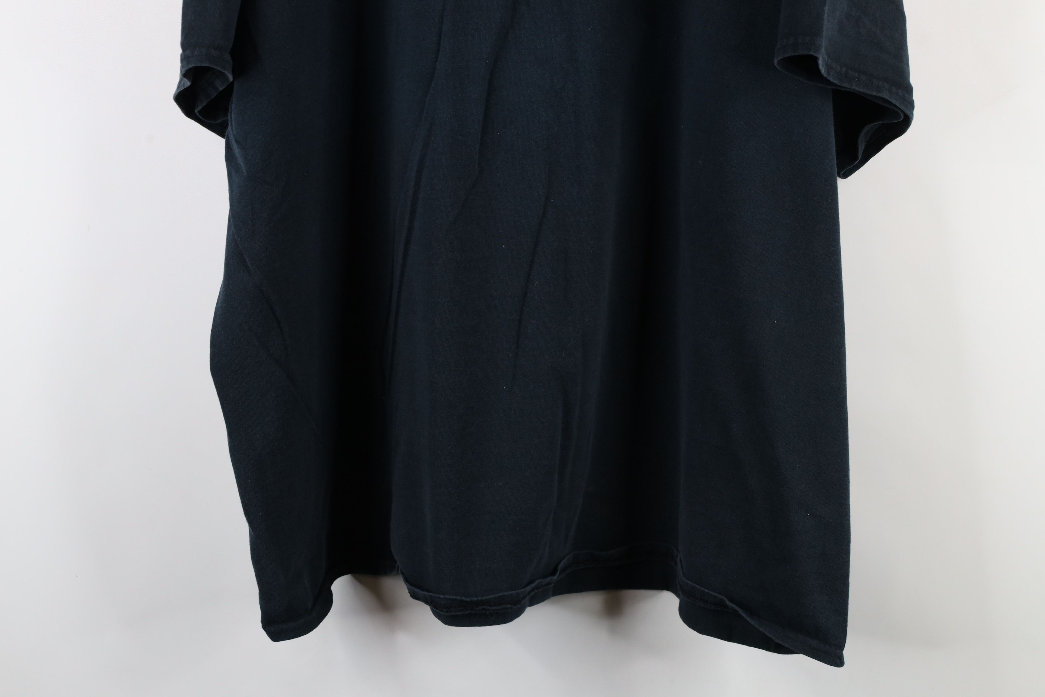 Vintage Vintage 90s Streetwear Script Brooklyn New York T-Shirt Size US XXL / EU 58 / 5 - 11 Thumbnail