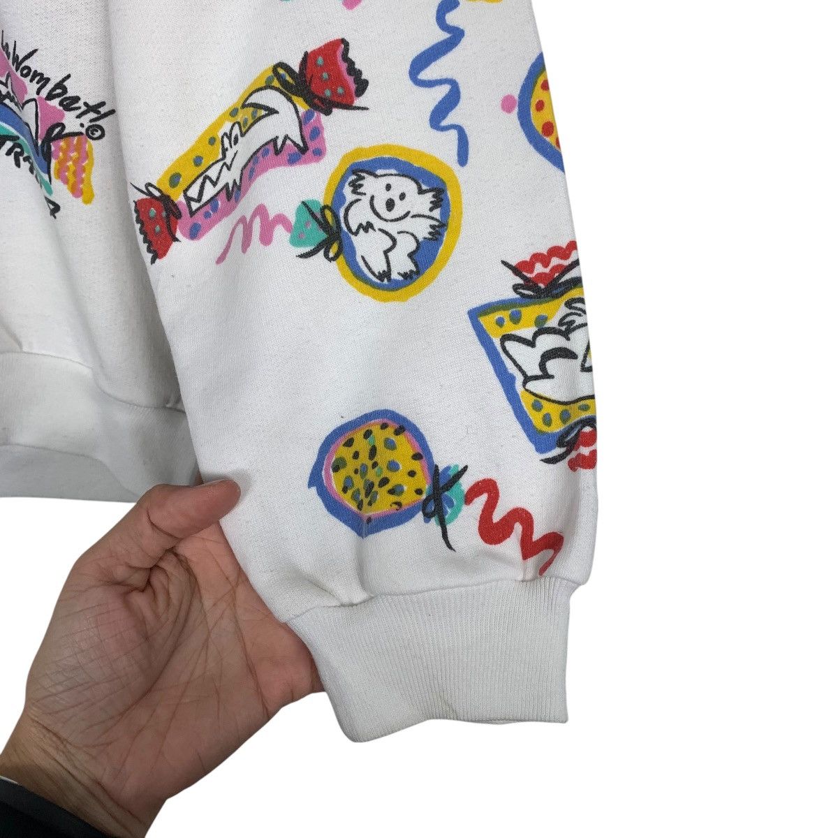 Other Vintage Viva La Wombat Australia Full Print Sweatshirt Size US S / EU 44-46 / 1 - 9 Thumbnail