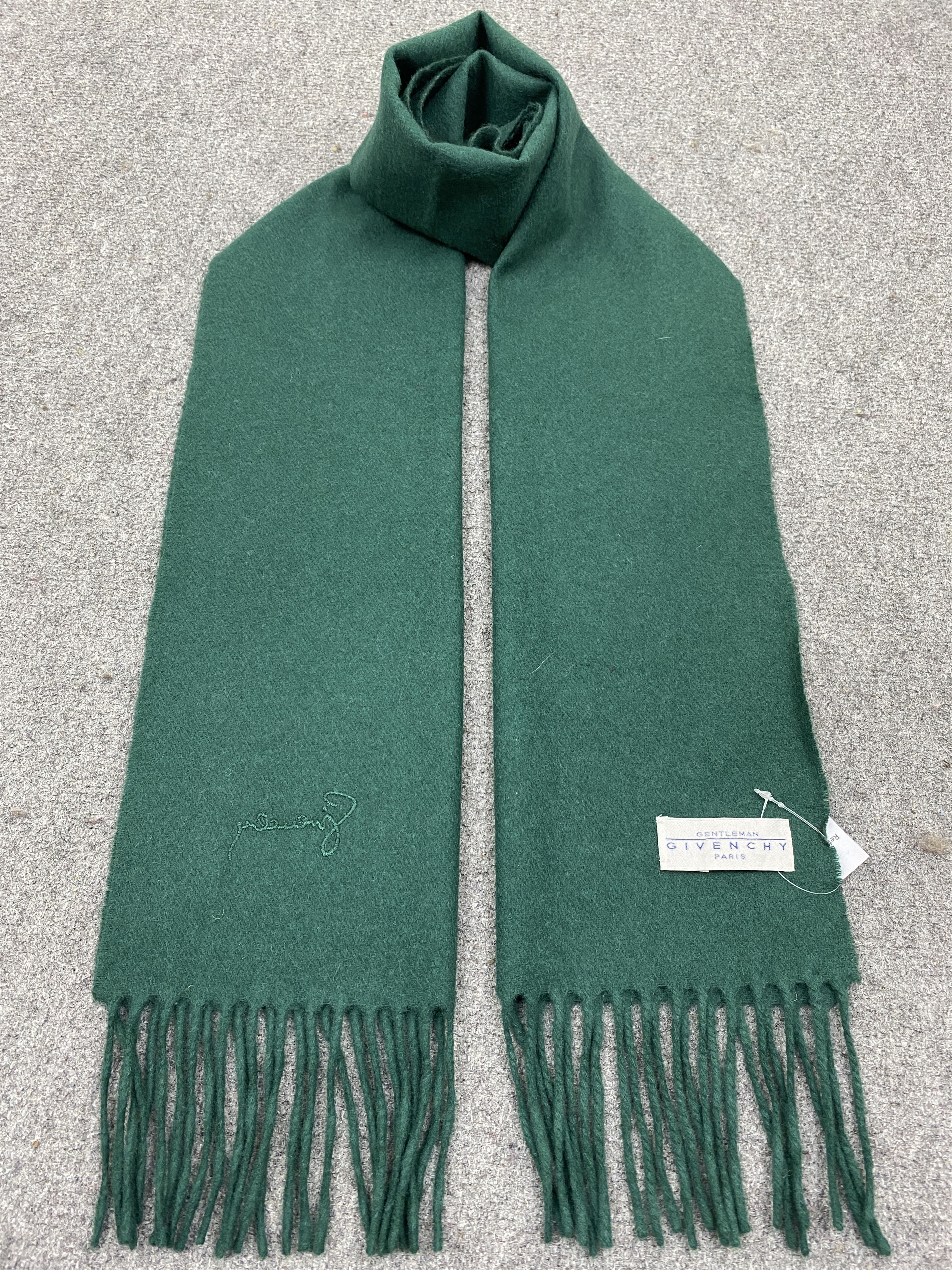 Givenchy Vintage Givenchy Scarf Muffler Neckwear SC0273 Size ONE SIZE - 1 Thumbnail