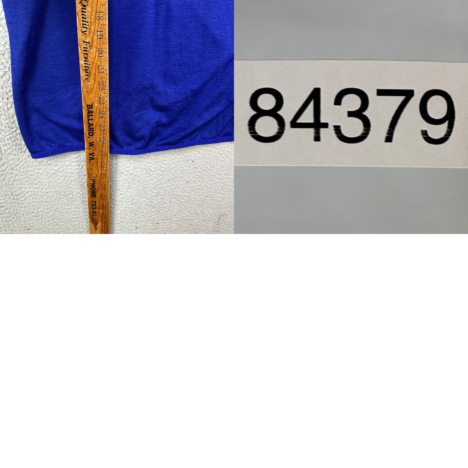 The North Face The North Face Sweatshirt Mens Blue 1/4 Zip Fleece Pullover Logo Zipper Mock Neck Short Sleeve? Size US M / EU 48-50 / 2 - 8 Thumbnail