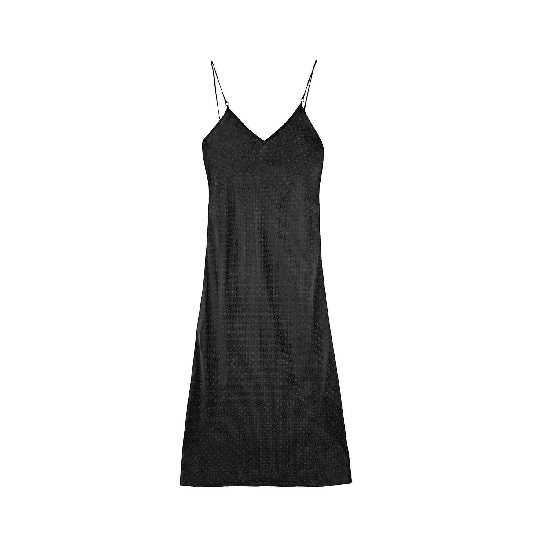 Chrome Hearts Chrome Hearts Black Tonal Monogram Cross Pattern Silk Dress Size M / US 6-8 / IT 42-44 - 1 Thumbnail