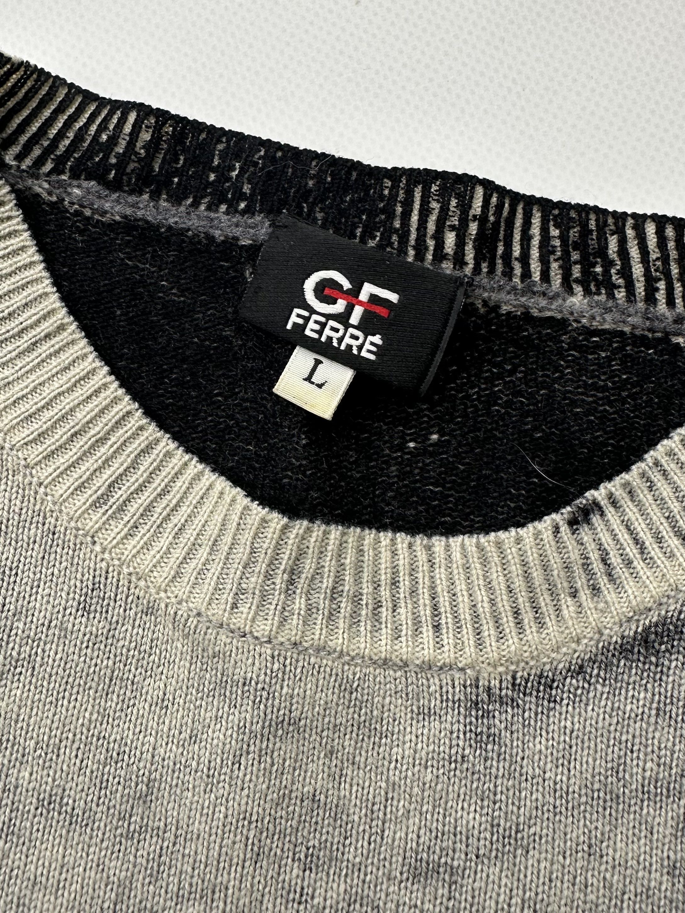 GF Ferre GF Ferre Vintage Faded Rare Sweater (463) Size US L / EU 52-54 / 3 - 4 Thumbnail
