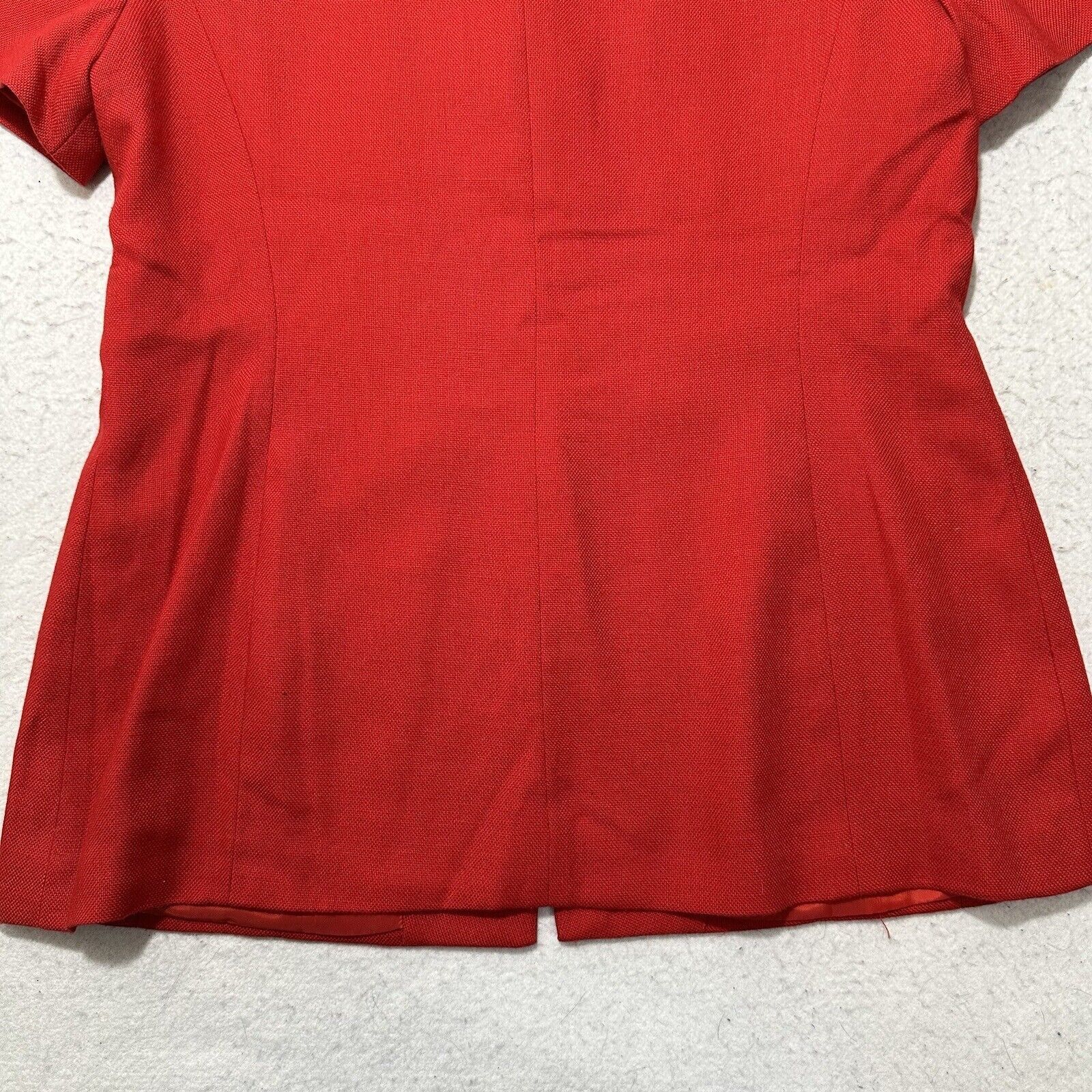 Other Kasper For A.S.L. 14 Blazer Jacket Red Button Front Coat Size XL / US 12-14 / IT 48-50 - 15 Thumbnail