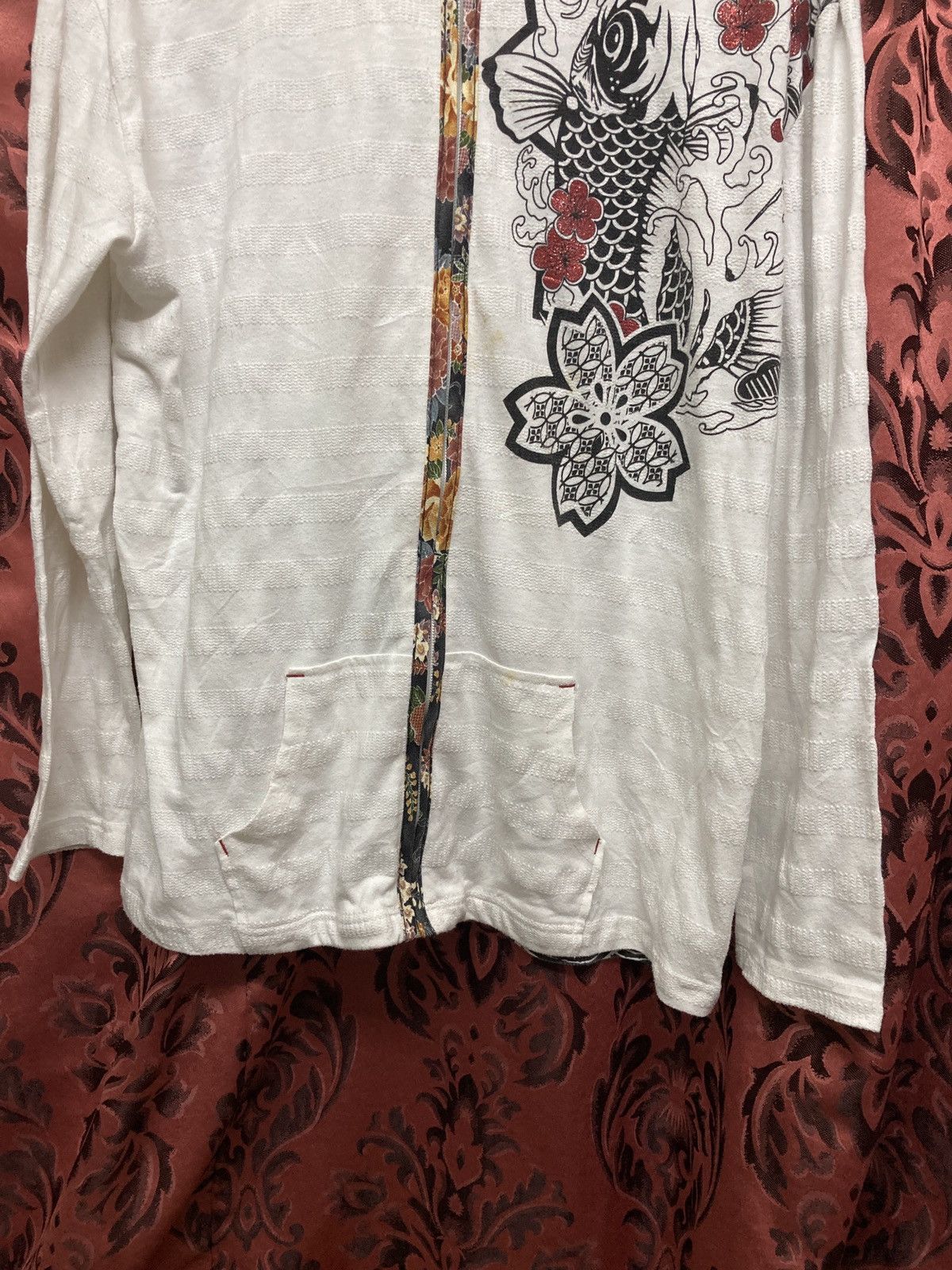 Designer × Japanese Brand Japanese design long sleeve hoodie tee Size US XL / EU 56 / 4 - 11 Thumbnail