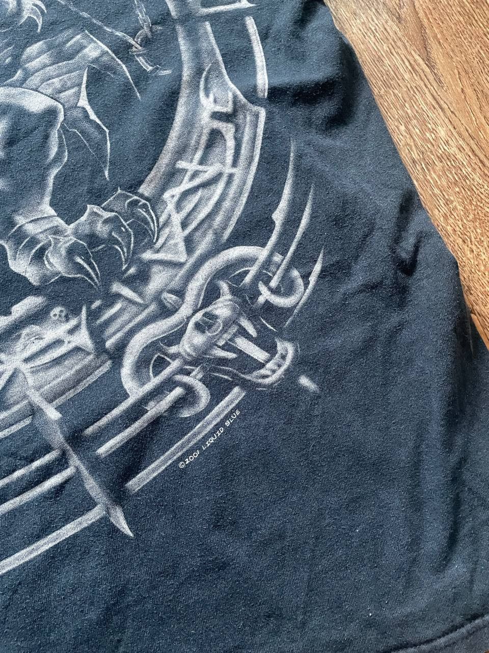 Liquid Blue vintage Liquid Blue t shirt Dragon like mosquitohea Size US XL / EU 56 / 4 - 7 Thumbnail