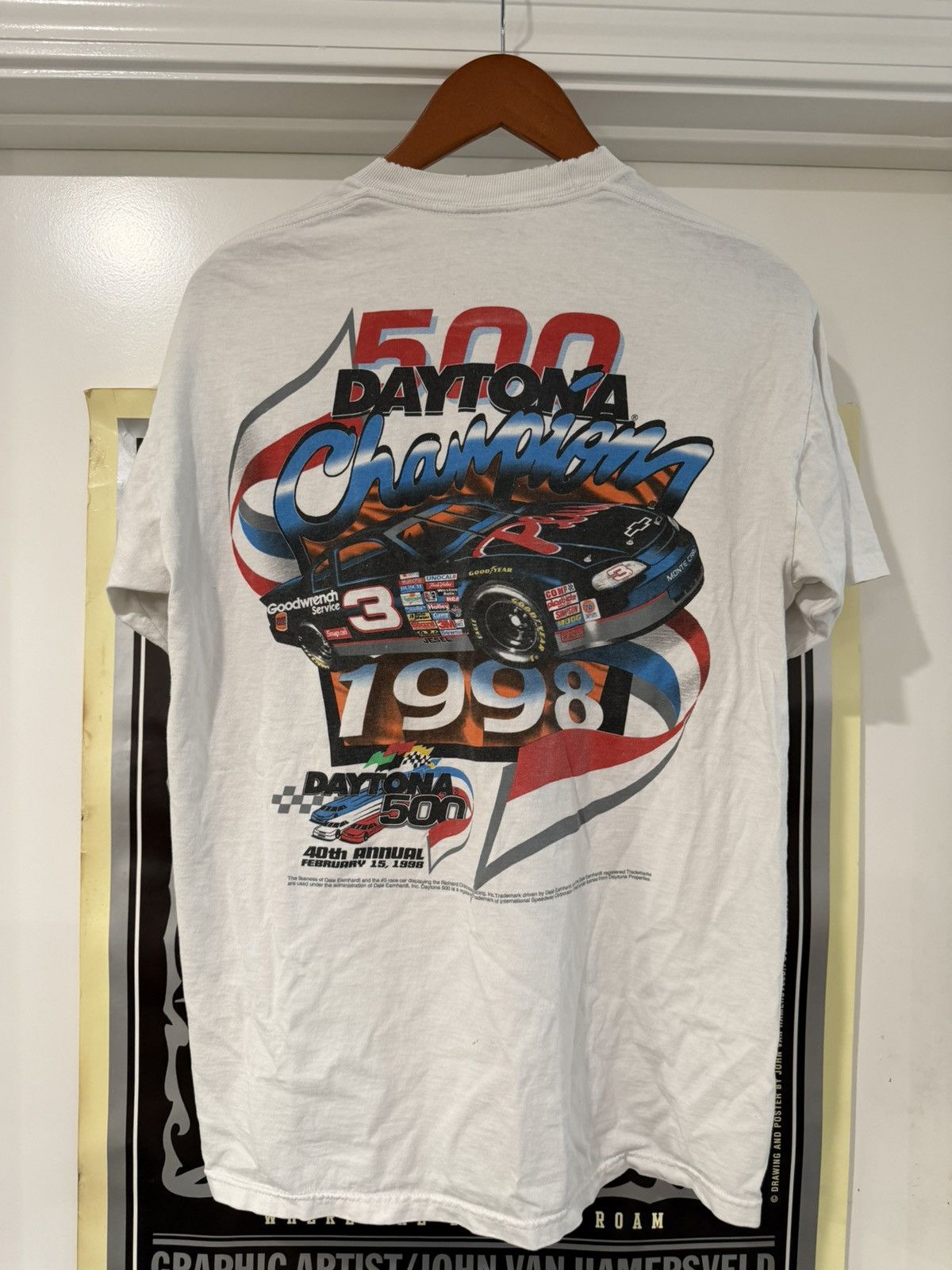 Vintage Vintage Racecar Tee Size US L / EU 52-54 / 3 - 2 Thumbnail