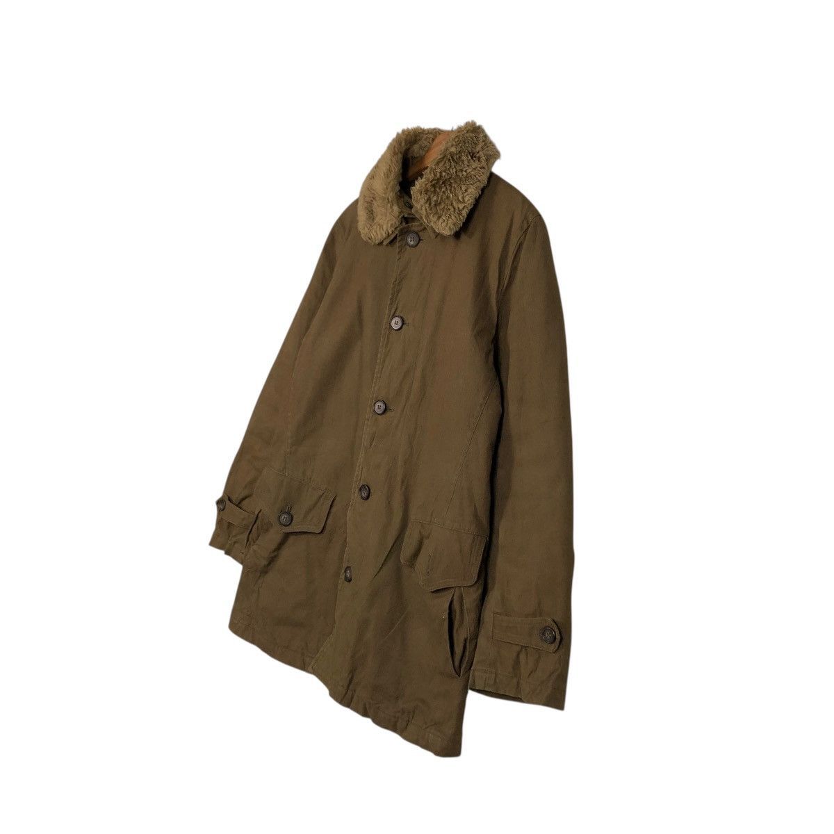 Issey Miyake 🔥VINTAGE CHORE WORK JACKET DUCK CANVAS SHIPS JAPAN Size US L / EU 52-54 / 3 - 4 Thumbnail