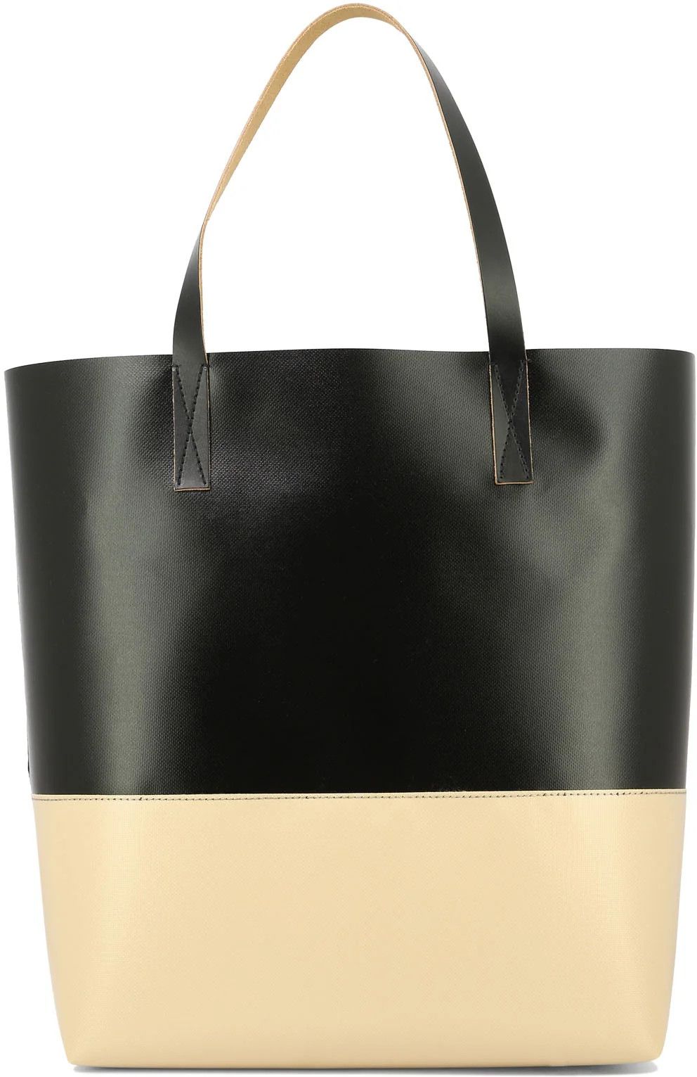 Marni o1s22i1n0924 Size: OS / Tribeca Tote Bag in Black/Beige Size ONE SIZE - 3 Thumbnail