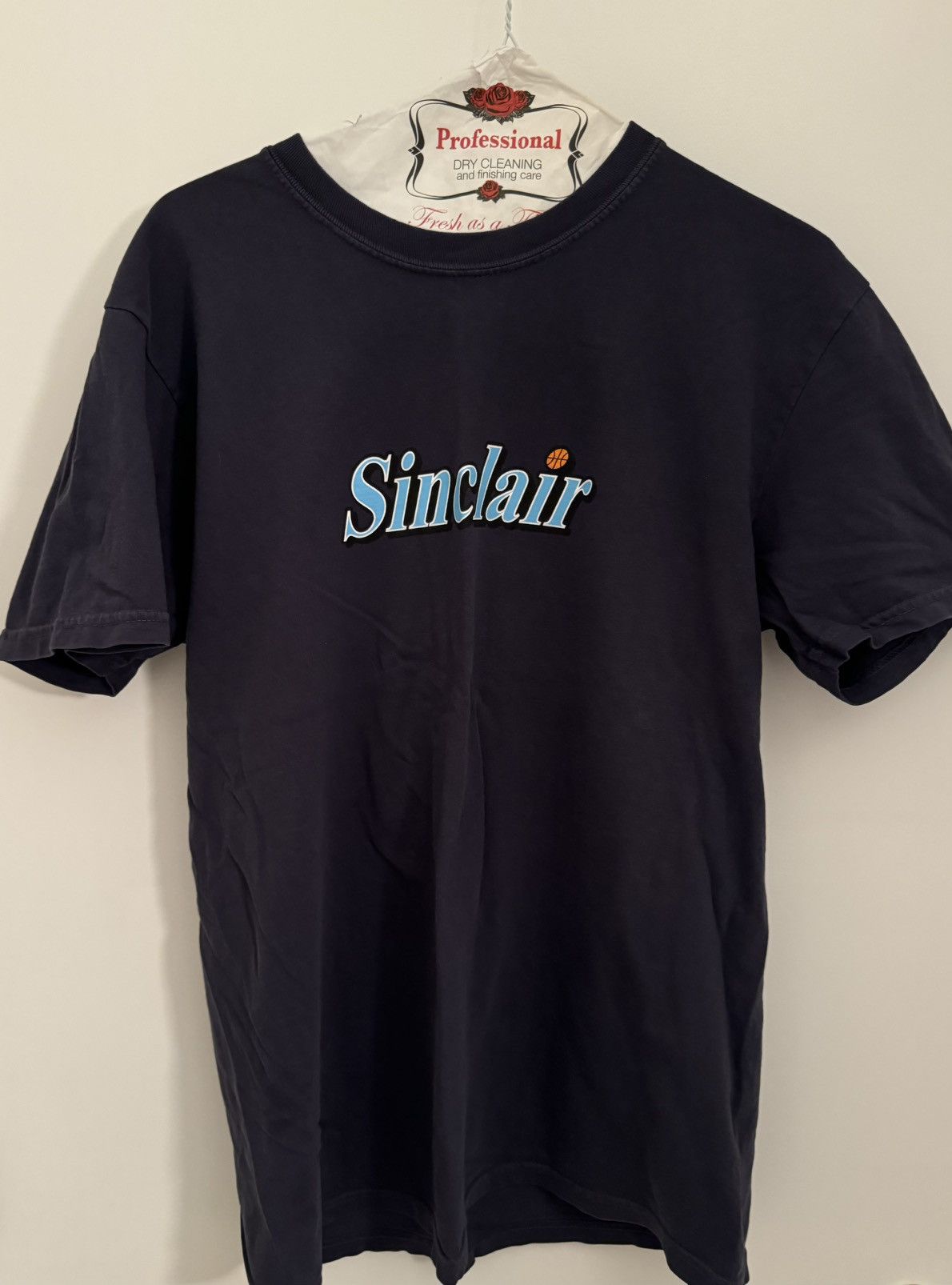 Sinclair Global Sinclair Global Navy T-Shirt *Rare* Size US M / EU 48-50 / 2 - 1 Thumbnail