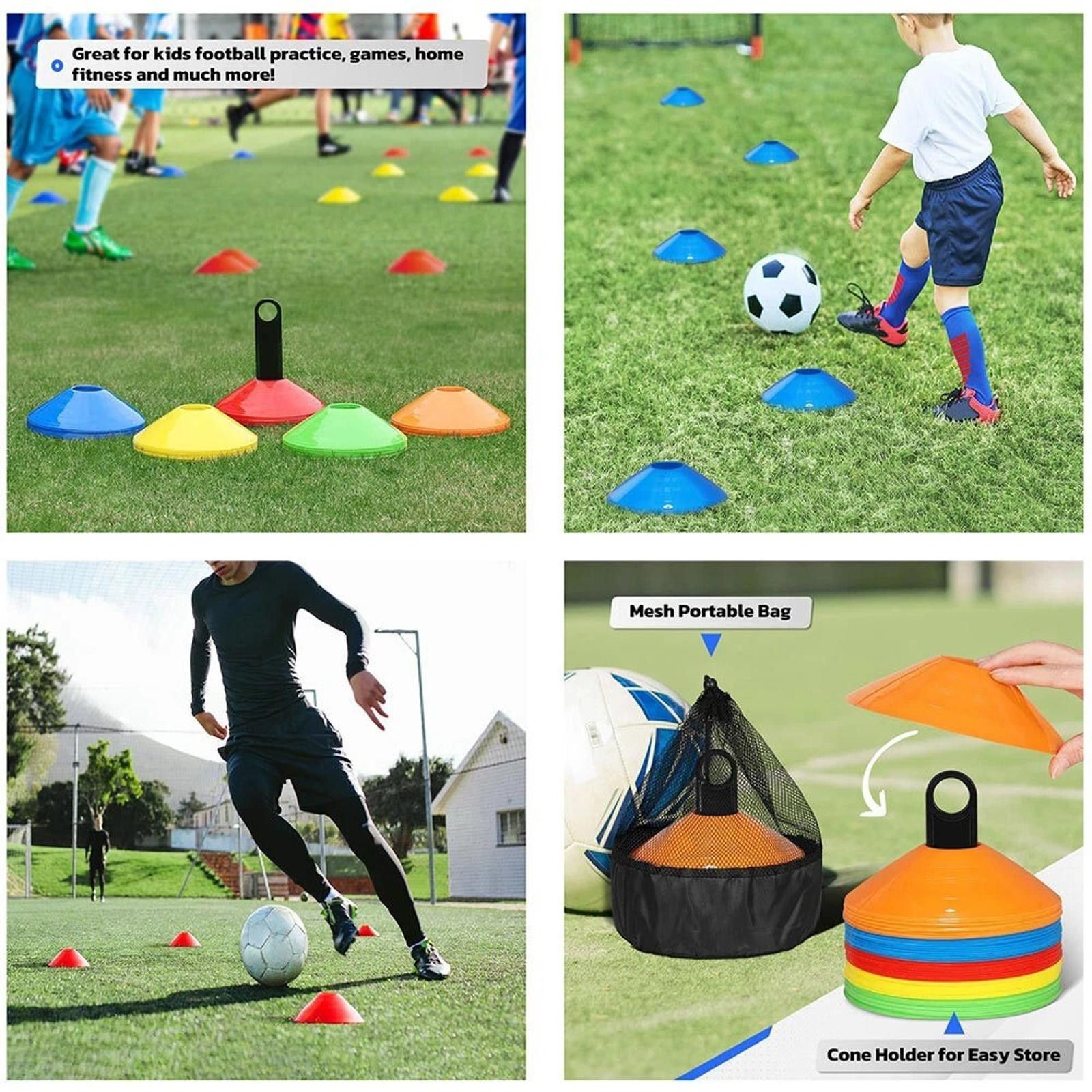 Other Sports Republik 50 Disc Cones & 12 Training Vest/Pennies XL Size ONE SIZE - 6 Thumbnail