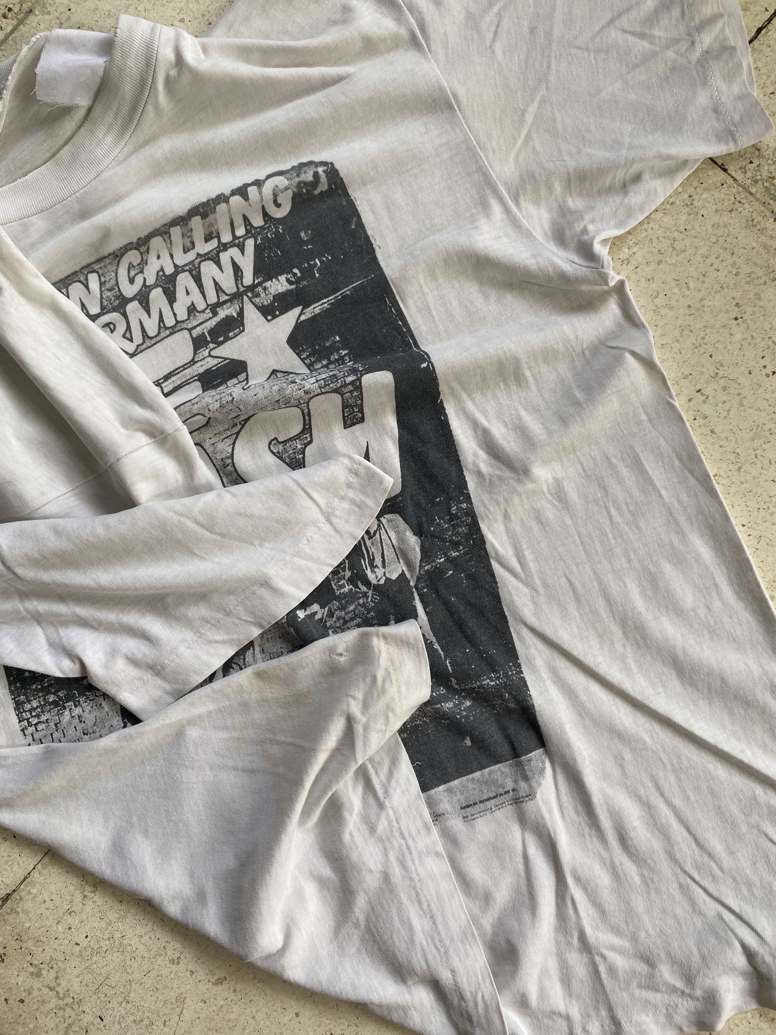 Vintage The Clash - London Calling Germany 80s Size US M / EU 48-50 / 2 - 5 Thumbnail
