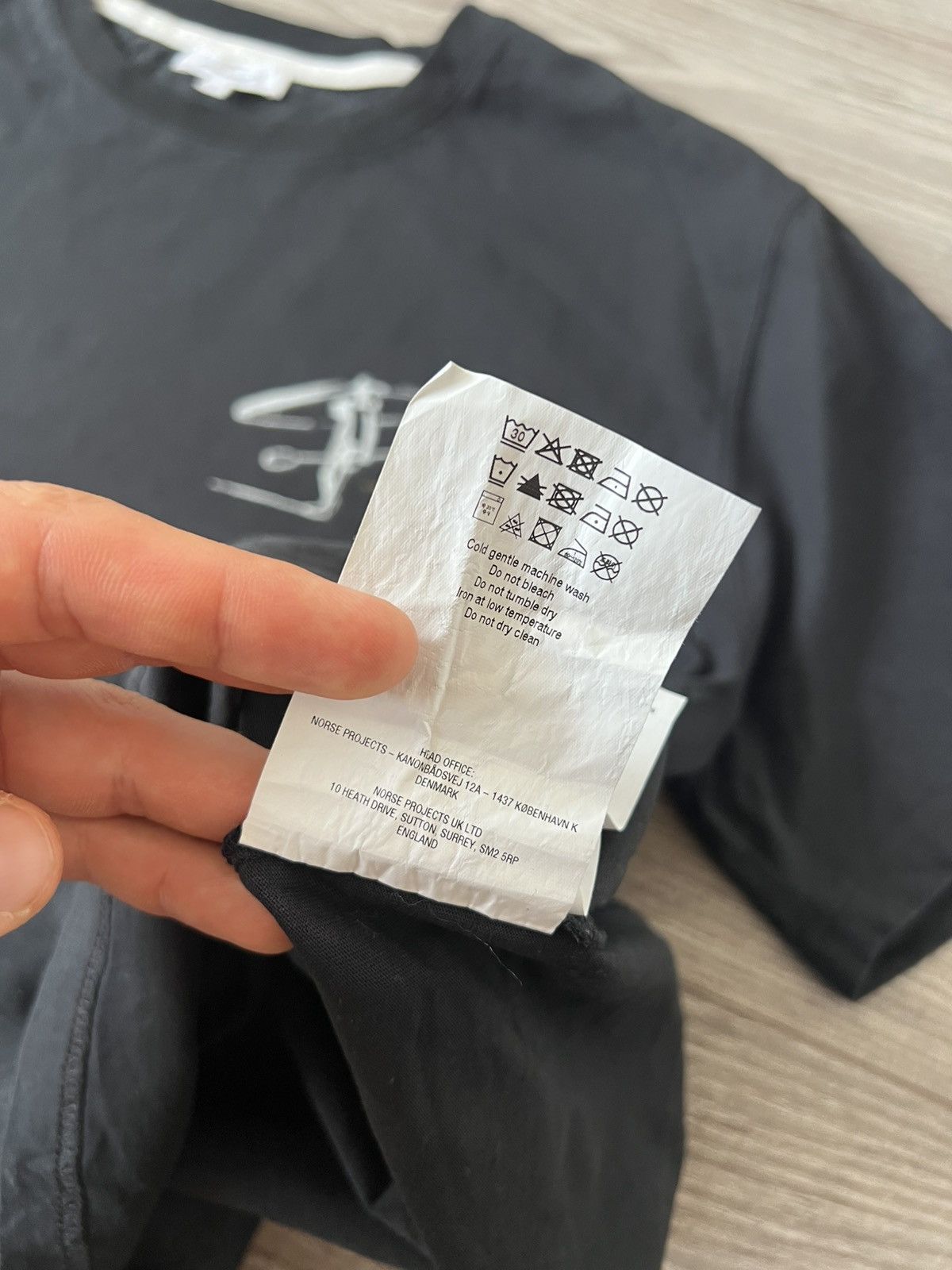 Norse Projects Norse Projects X Daniel Frost Kayak Avant Garde Bug Logo Tee Size US XL / EU 56 / 4 - 17 Thumbnail