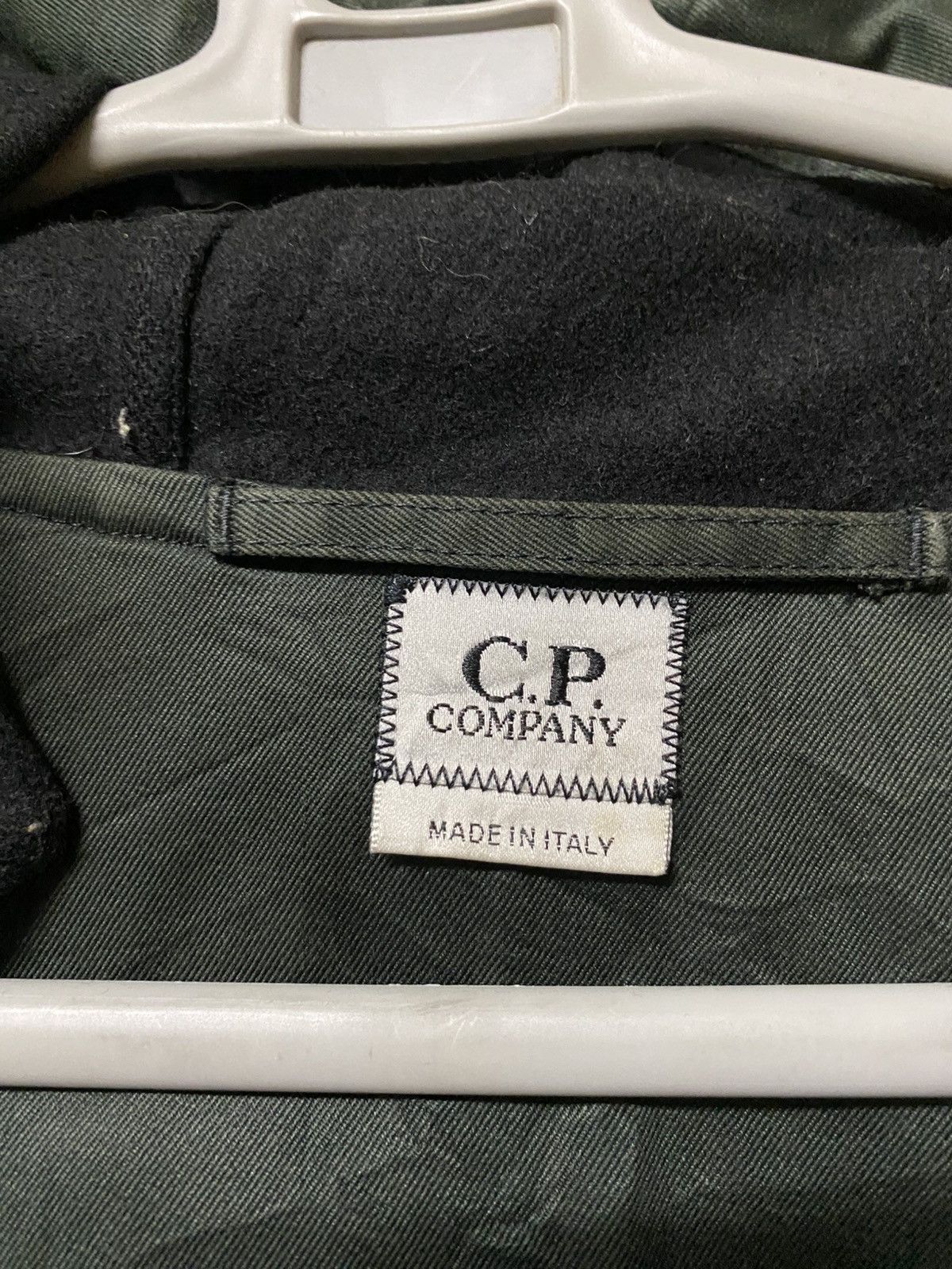 Massimo Osti Vintage 80s CP Company wool hoodie jacket Italy made size 50 Size US M / EU 48-50 / 2 - 6 Thumbnail