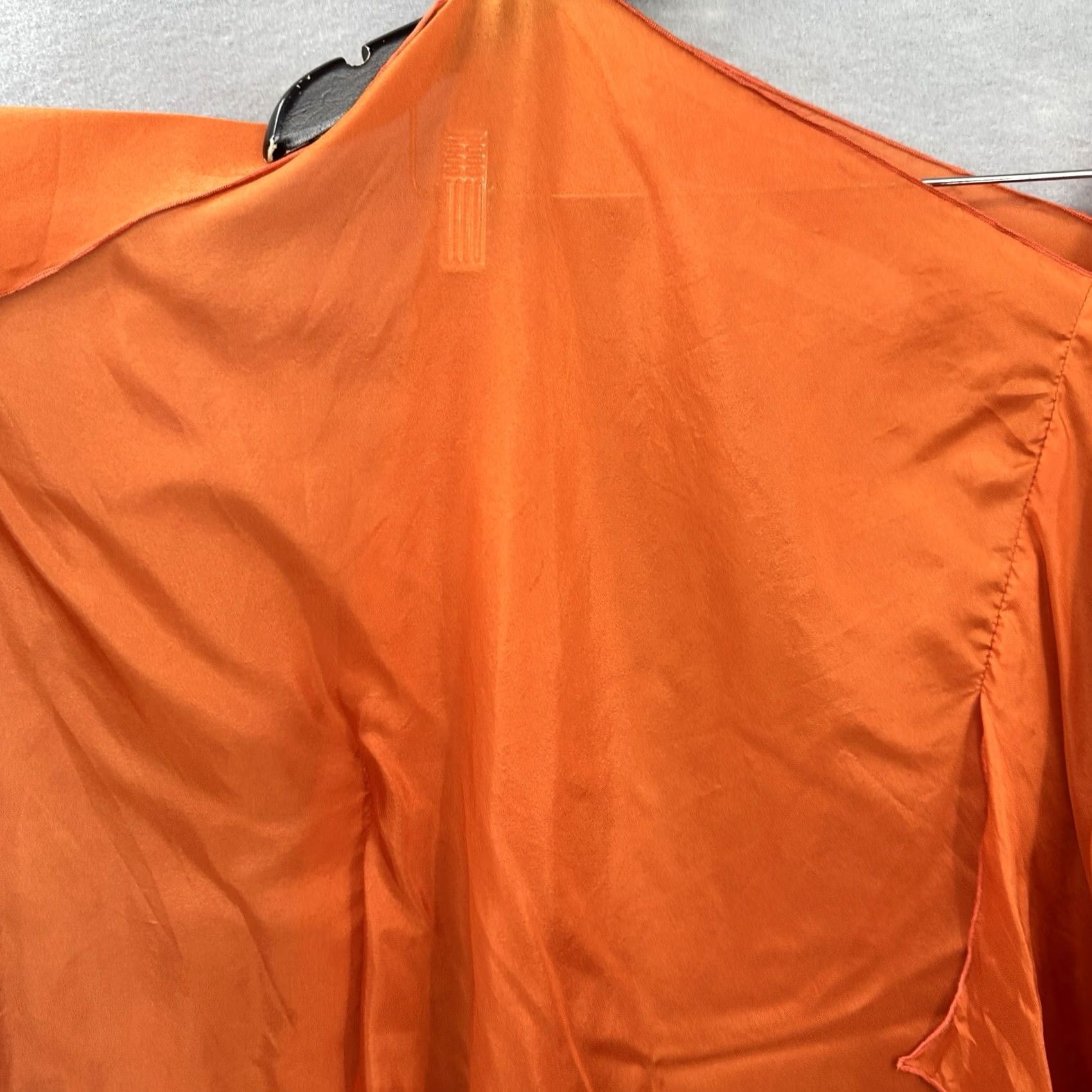 Vintage Yigal Azrouel New York Blouse Womens Small Silk Asymmetric Kimono Quiet Luxury Size S / US 4 / IT 40 - 4 Thumbnail
