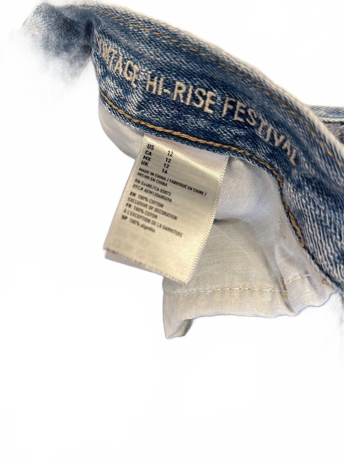 American Eagle Outfitters American Eagle Jean Shorts sz 12 Size 36" / US 14 / IT 50 - 3 Thumbnail