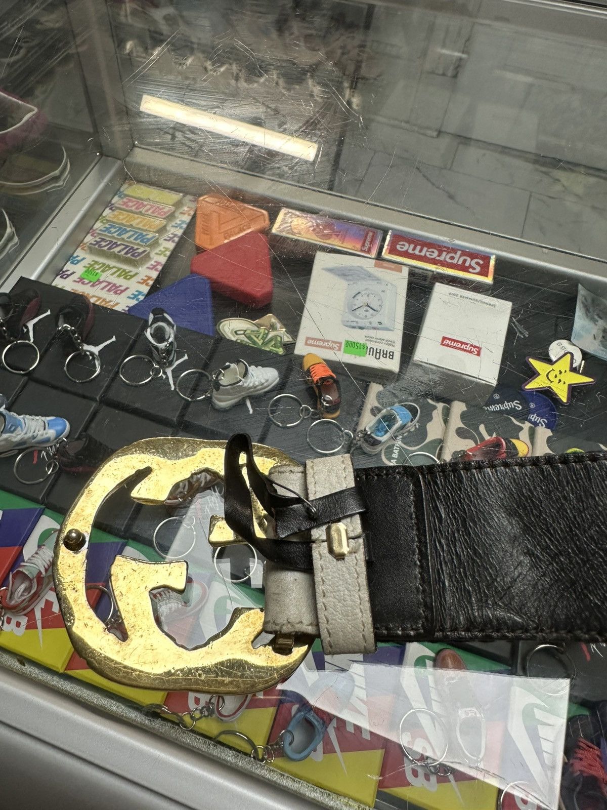 Gucci Gucci Gold Emblem Belt Size ONE SIZE - 5 Thumbnail