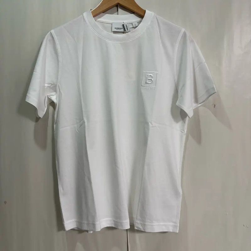 Burberry Burberry Embroidered Cotton Short Sleeve T-Shirt Size XXS / US 00 / IT 34 - 1 Thumbnail