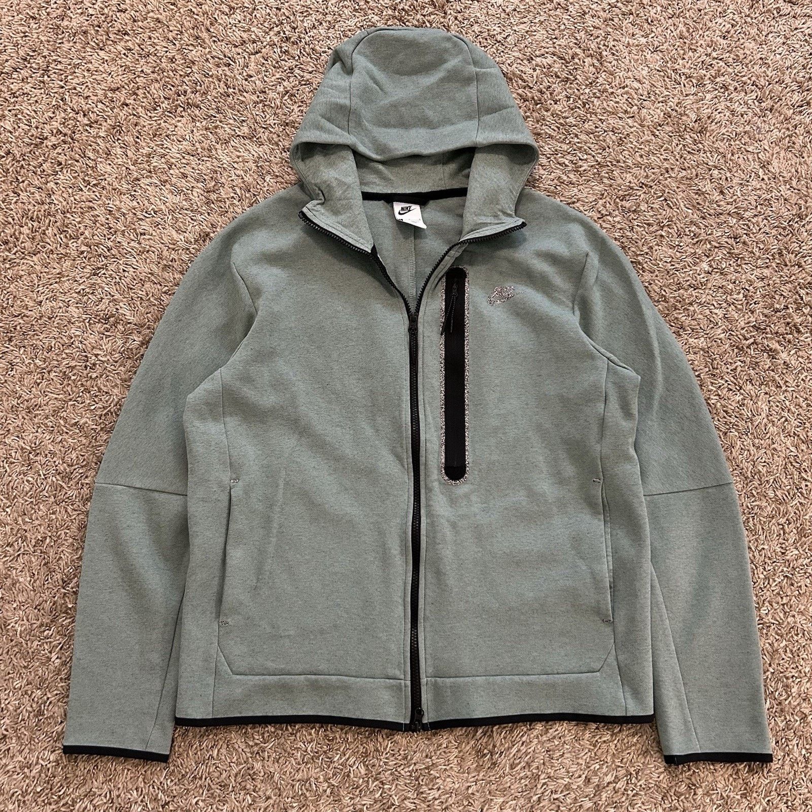 Nike Tech Fleece Bicoastal 2 Way Full Zip Performance Hoodie Size US L / EU 52-54 / 3 - 1 Thumbnail