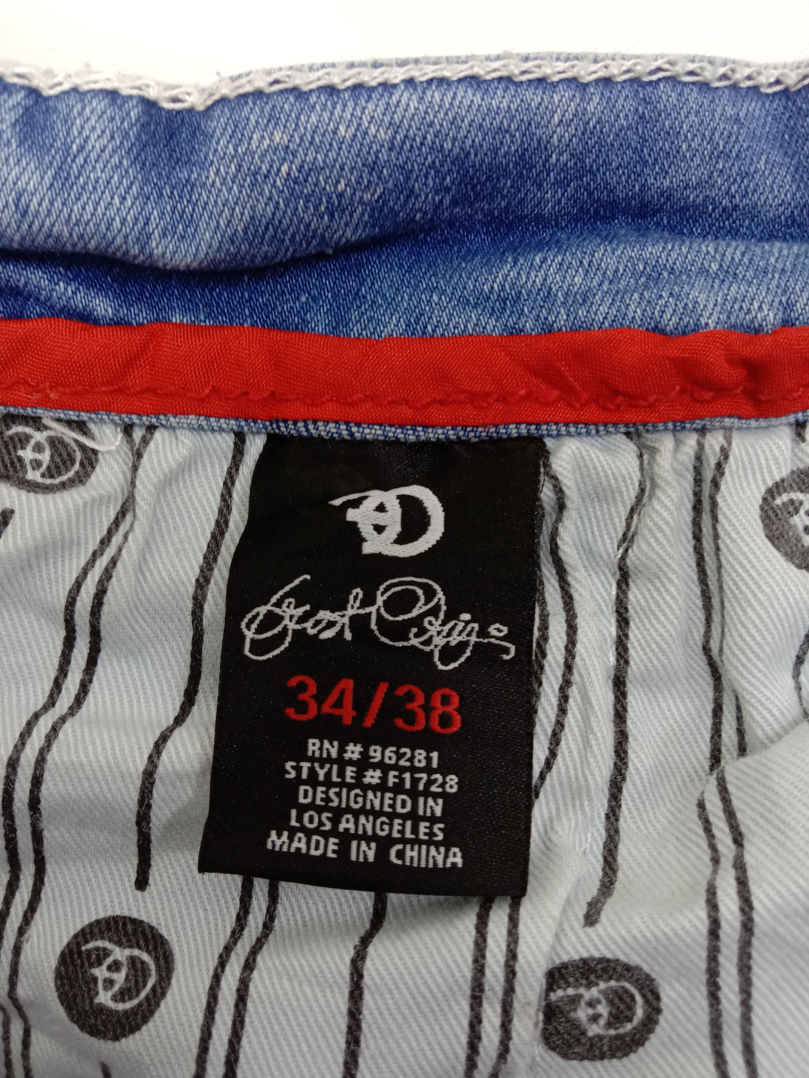 If Six Was Nine Vintage Japanese Bondage Multi Pocket Cargo Jeans Size US 34 / EU 50 - 15 Thumbnail