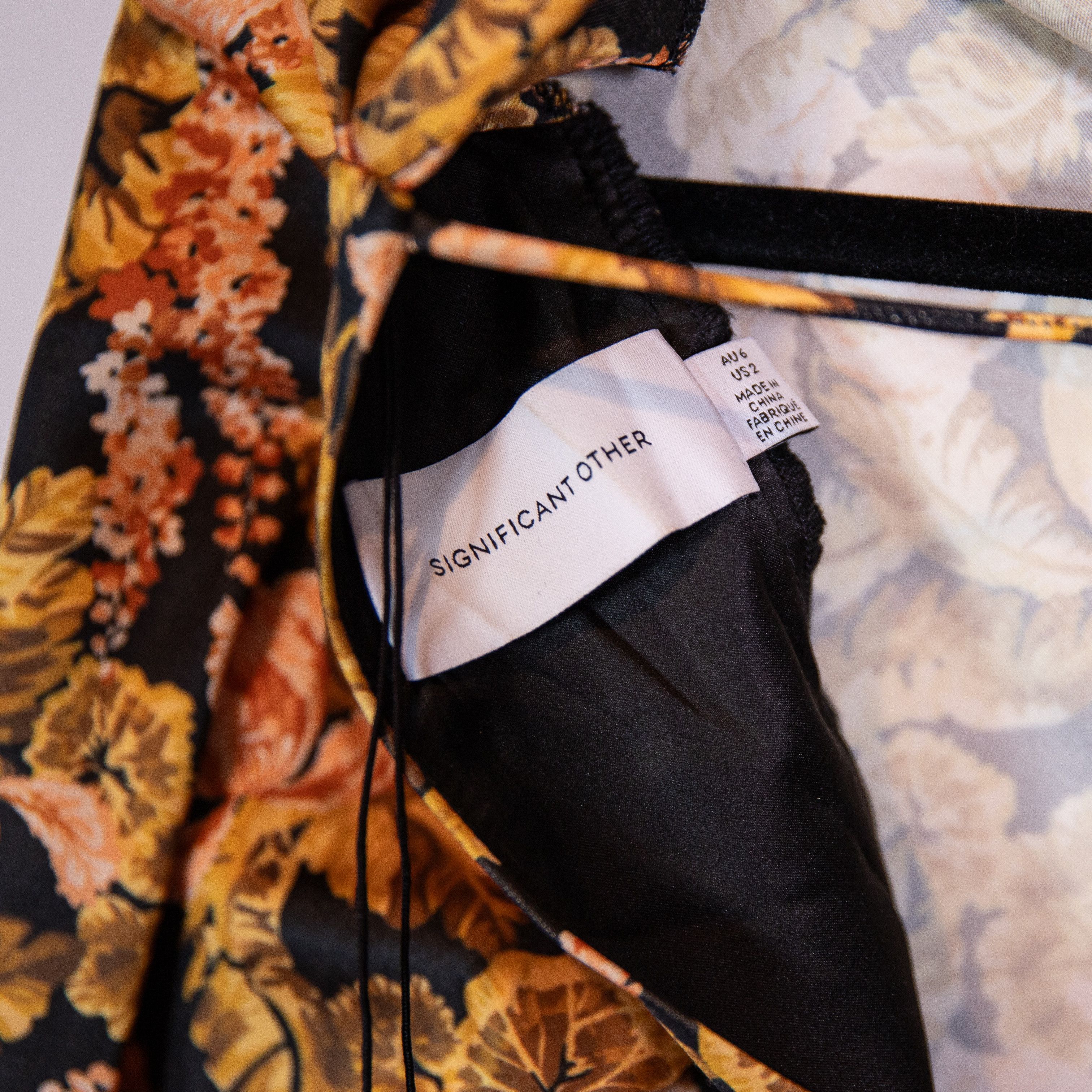 Significant Other Significant Other Yvonne Black Sangria Size XS / US 0-2 / IT 36-38 - 3 Thumbnail