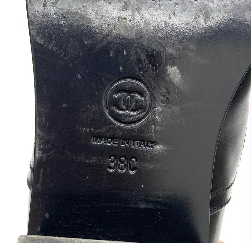 Chanel Chanel high boots in stretch lambskin and lambskin leather Size US 8 / IT 38 - 6 Thumbnail