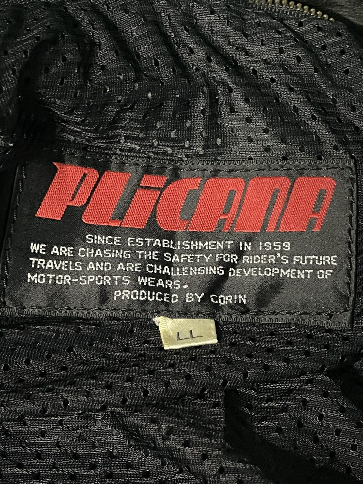 Other Vintage PLICANA leather biker Jacket Size US L / EU 52-54 / 3 - 3 Thumbnail