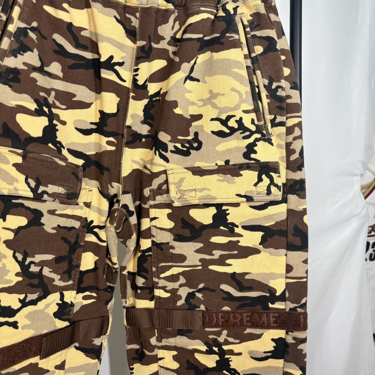 Marithe + Francois Girbaud Supreme x MFG Camo Pocket Sweatpants M Size US 30 / EU 46 - 5 Thumbnail